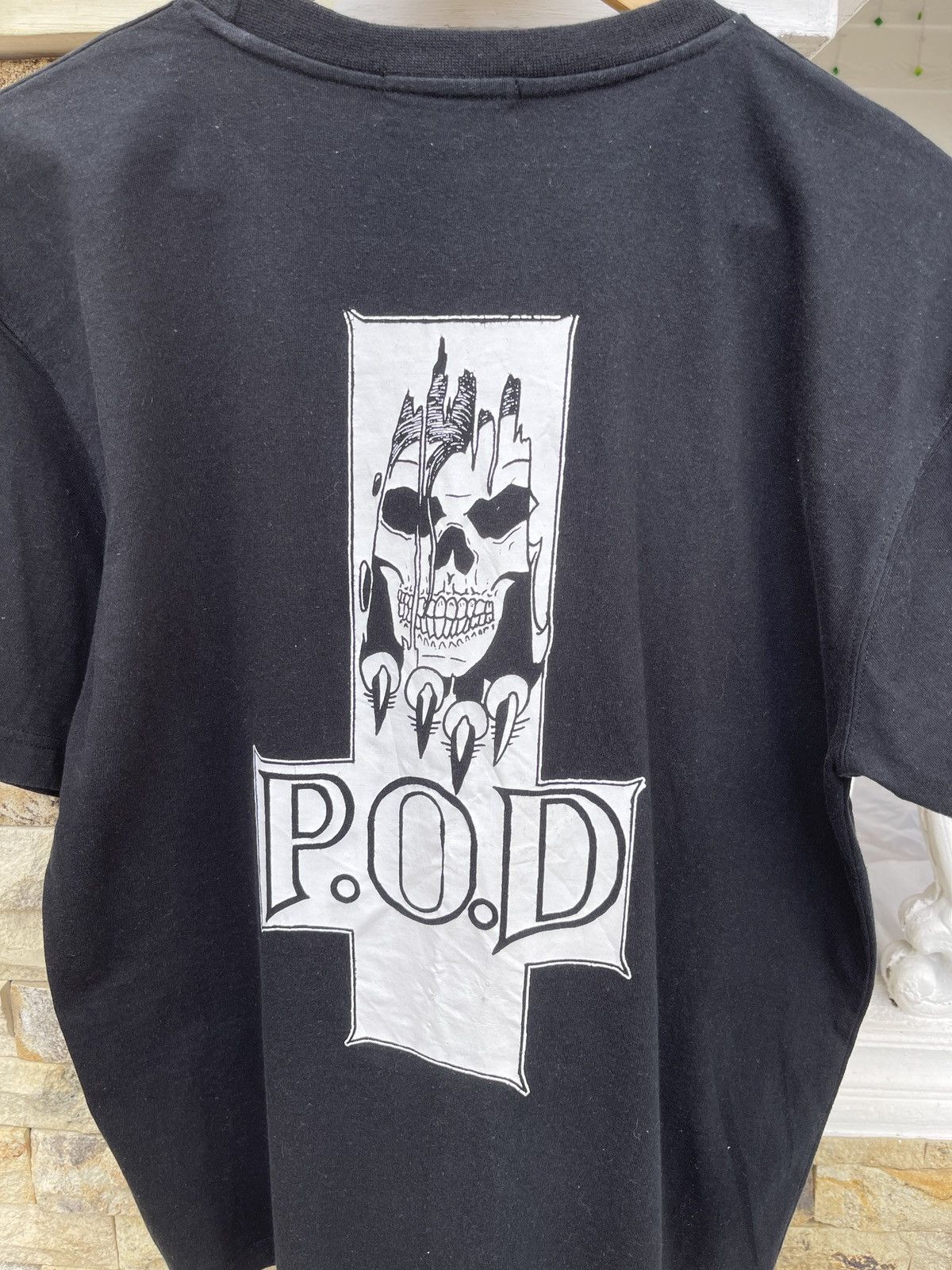 Band Tees × Vintage Last Drop🔥Rare🔥Vintage P.O.D Band T-Shirt Size US L / EU 52-54 / 3 - 4 Thumbnail