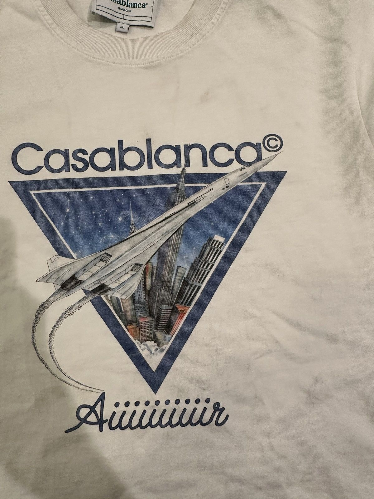 Casablanca Casablanca Air T-shirt Size US XL / EU 56 / 4 - 6 Thumbnail
