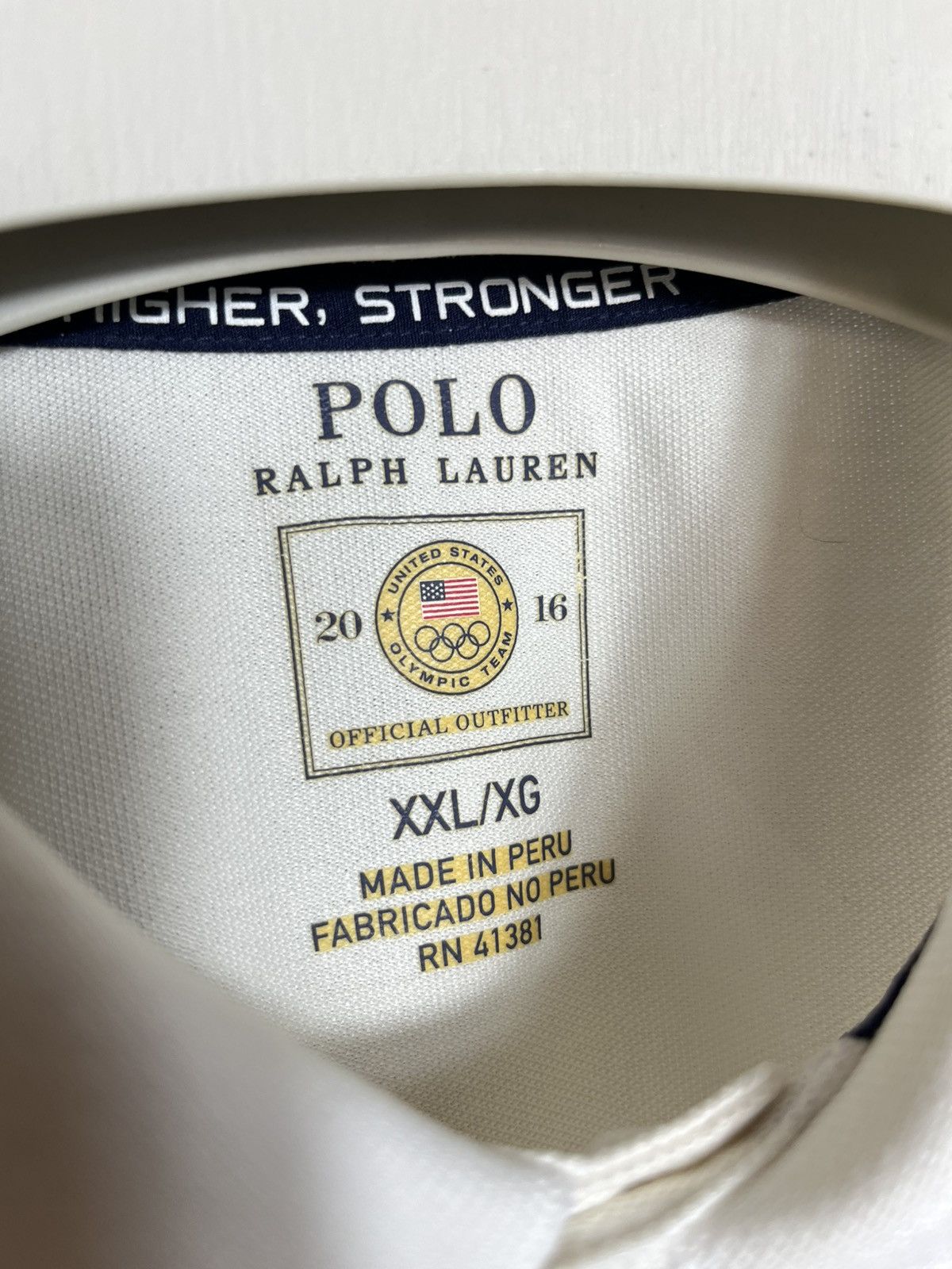 Polo Ralph Lauren Mens Polo Ralph Lauren Team USA 2016 Olympics Rugby Polo Size US XXL / EU 58 / 5 - 4 Thumbnail