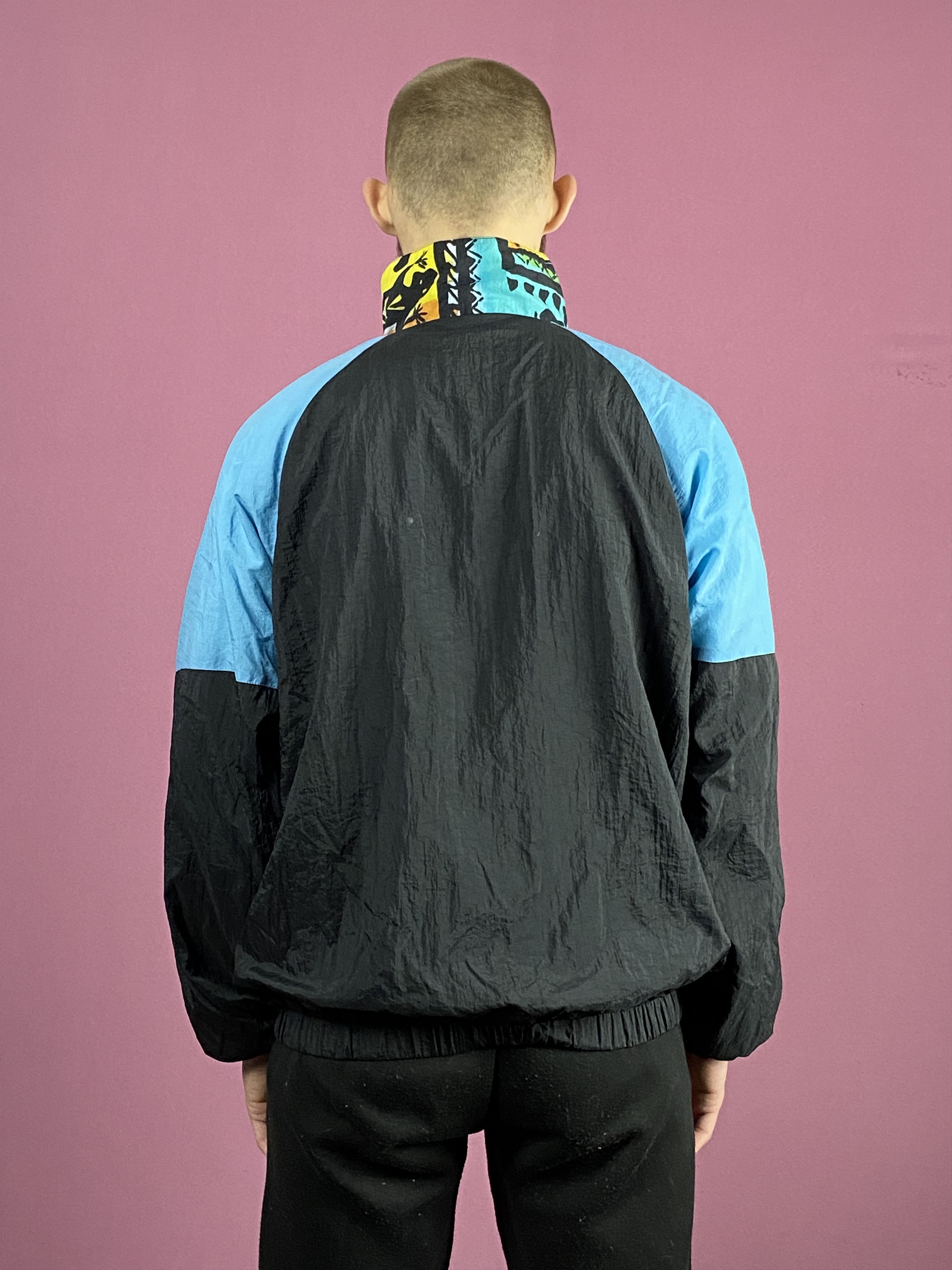 Vintage 90s Vintage Men's Windbreaker Jacket - XL Size US XL / EU 56 / 4 - 3 Thumbnail