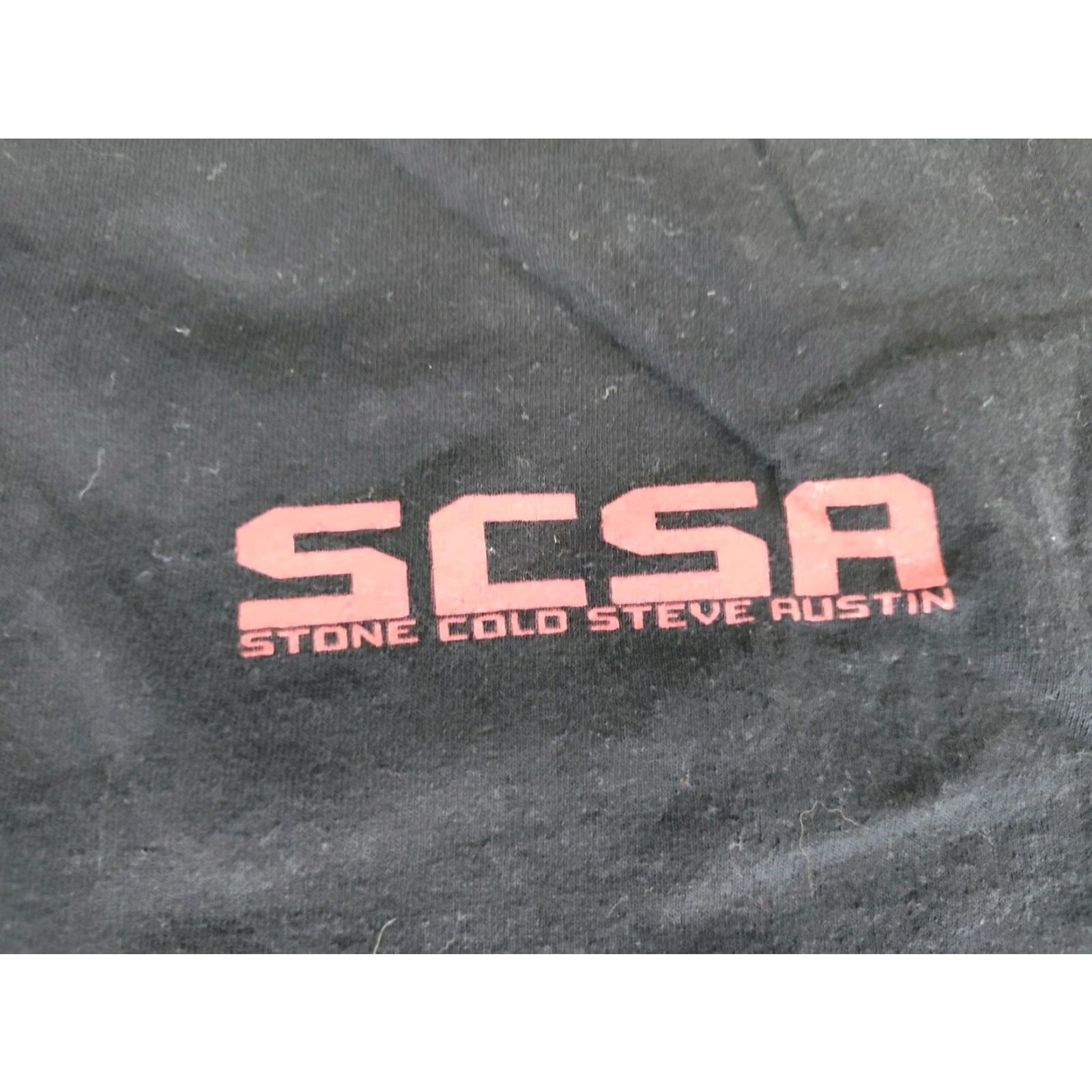 Vintage VINTAGE WWE Stone Cold Steve Austin T Shirt Mens 3XL 90s Wrestling Graphic Print Black Size US XXL / EU 58 / 5 - 4 Thumbnail