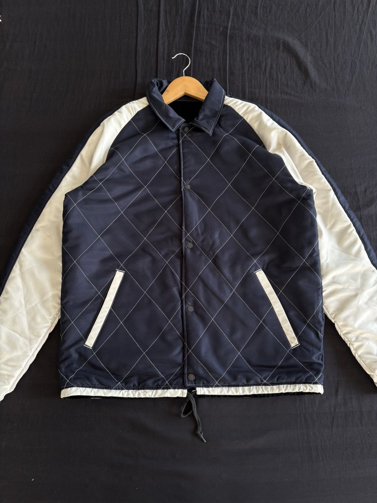 Levi's Levi's Reversible Light Velor Big Eagle Sukajan Coach Jacket Size US M / EU 48-50 / 2 - 4 Thumbnail