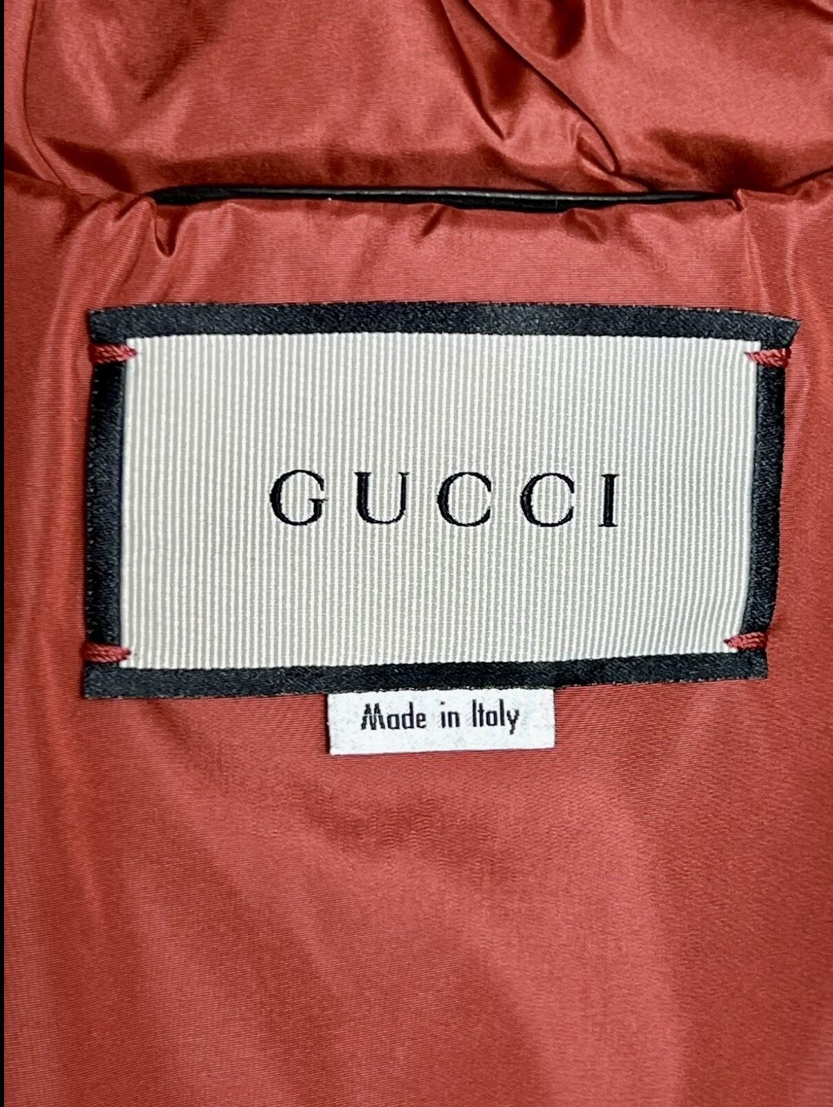 Gucci New $5400 Gucci GG Blade Black Red Leather Jacket 46 Size US S / EU 44-46 / 1 - 9 Thumbnail