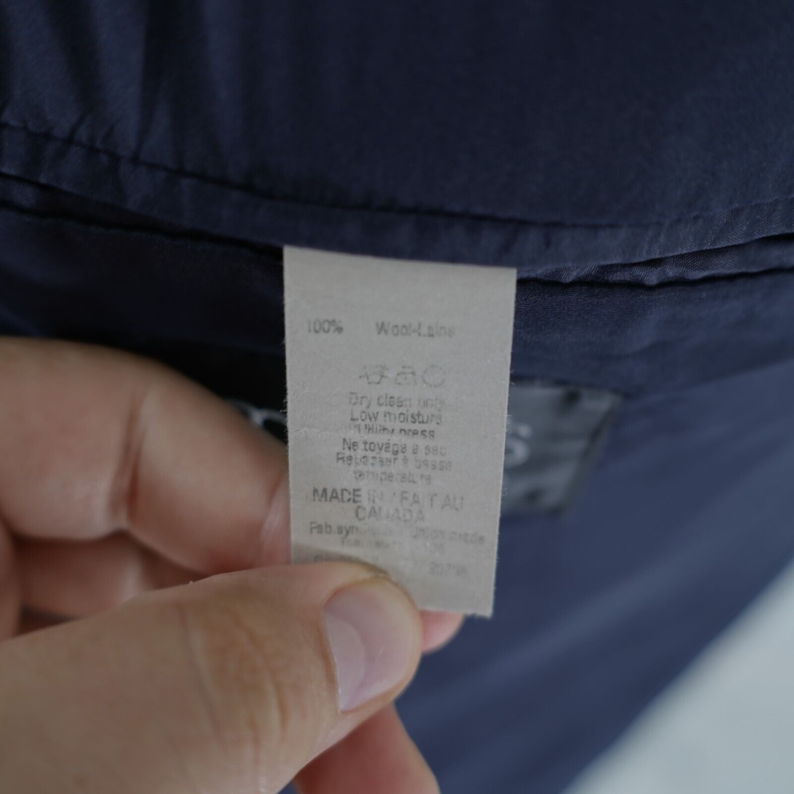 Lauren Ralph Lauren Lauren Ralph Lauren Twill Wool Blue 42R Suit Jacket / Blazer Size 42R - 9 Thumbnail