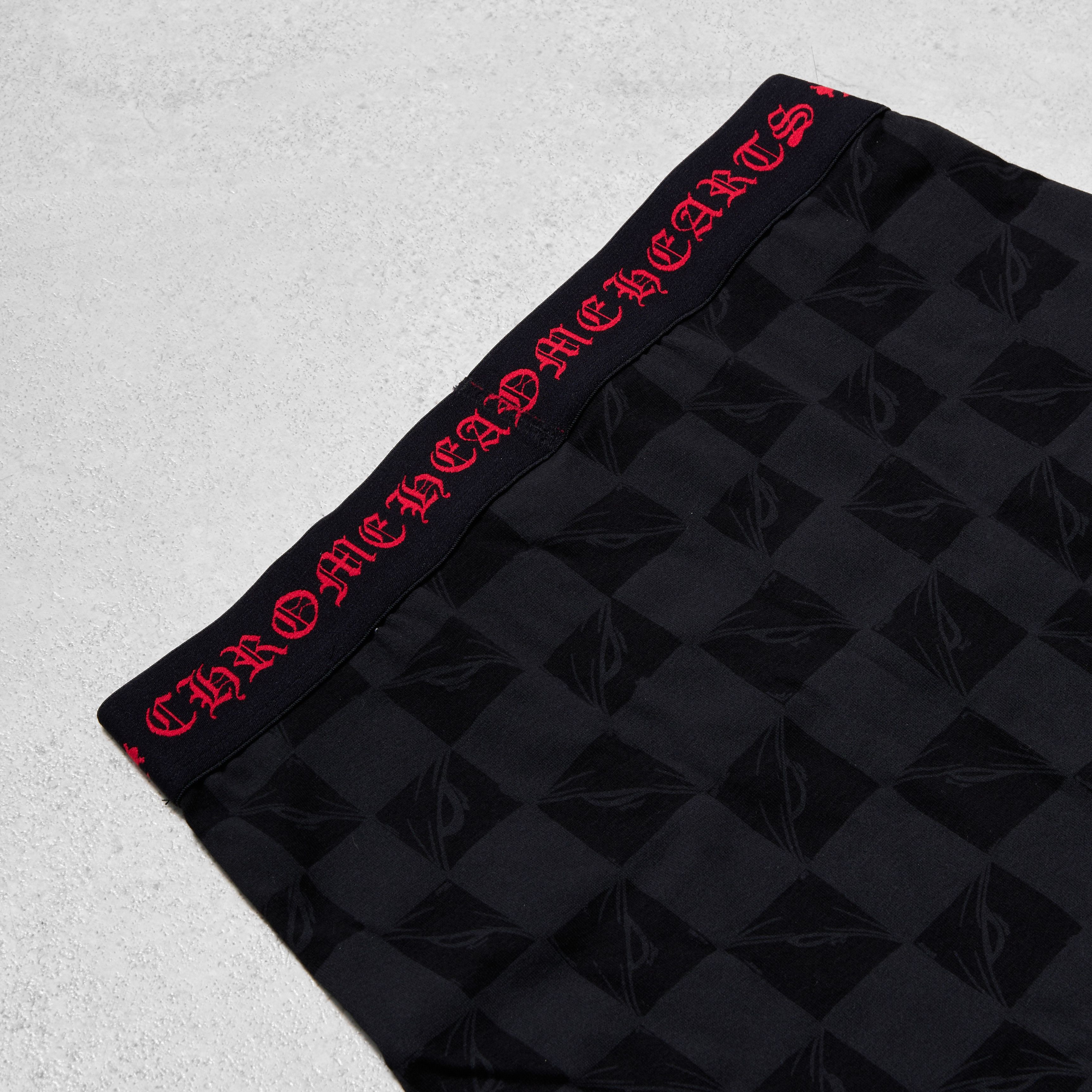 Chrome Hearts CHROME HEARTS Eyes Classic Rib Boxer Brief BLACK Size 30 - 6 Thumbnail