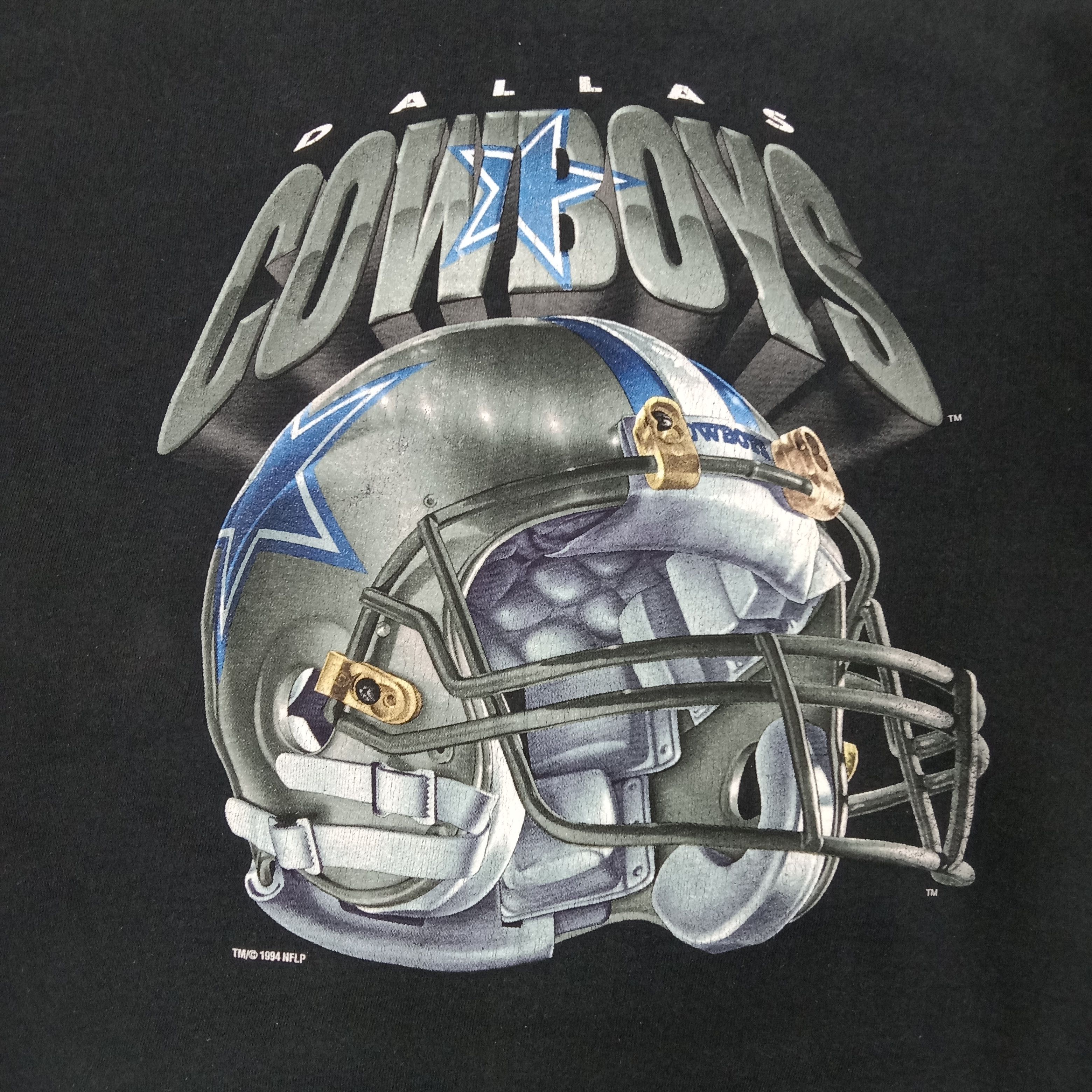 Salem Sportswear 90's Dallas Cowboys Football Team Sweatshirt C262N18 Size US L / EU 52-54 / 3 - 2 Thumbnail