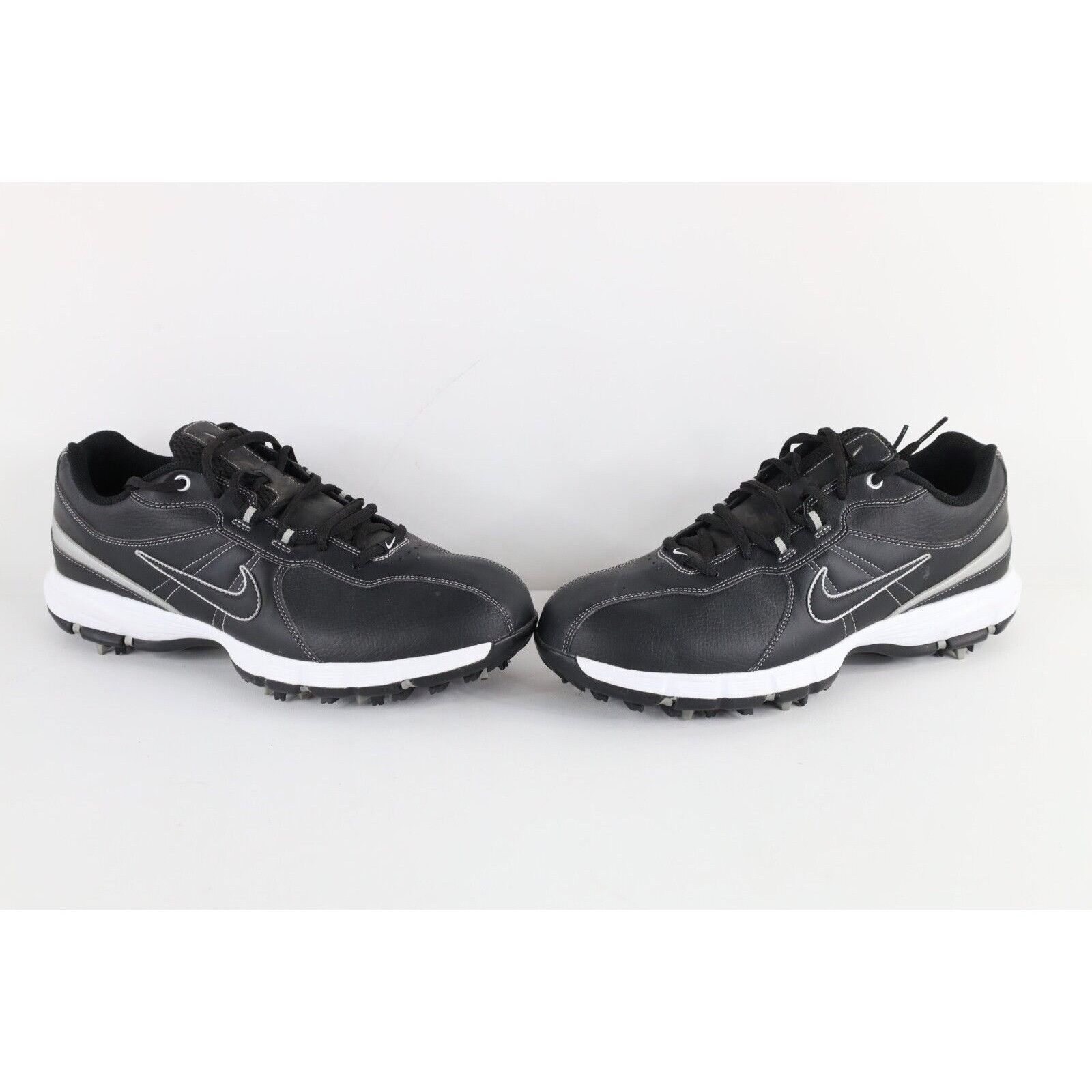 Vintage Y2K Nike Golf Leather Soft Spike Golfing Shoes