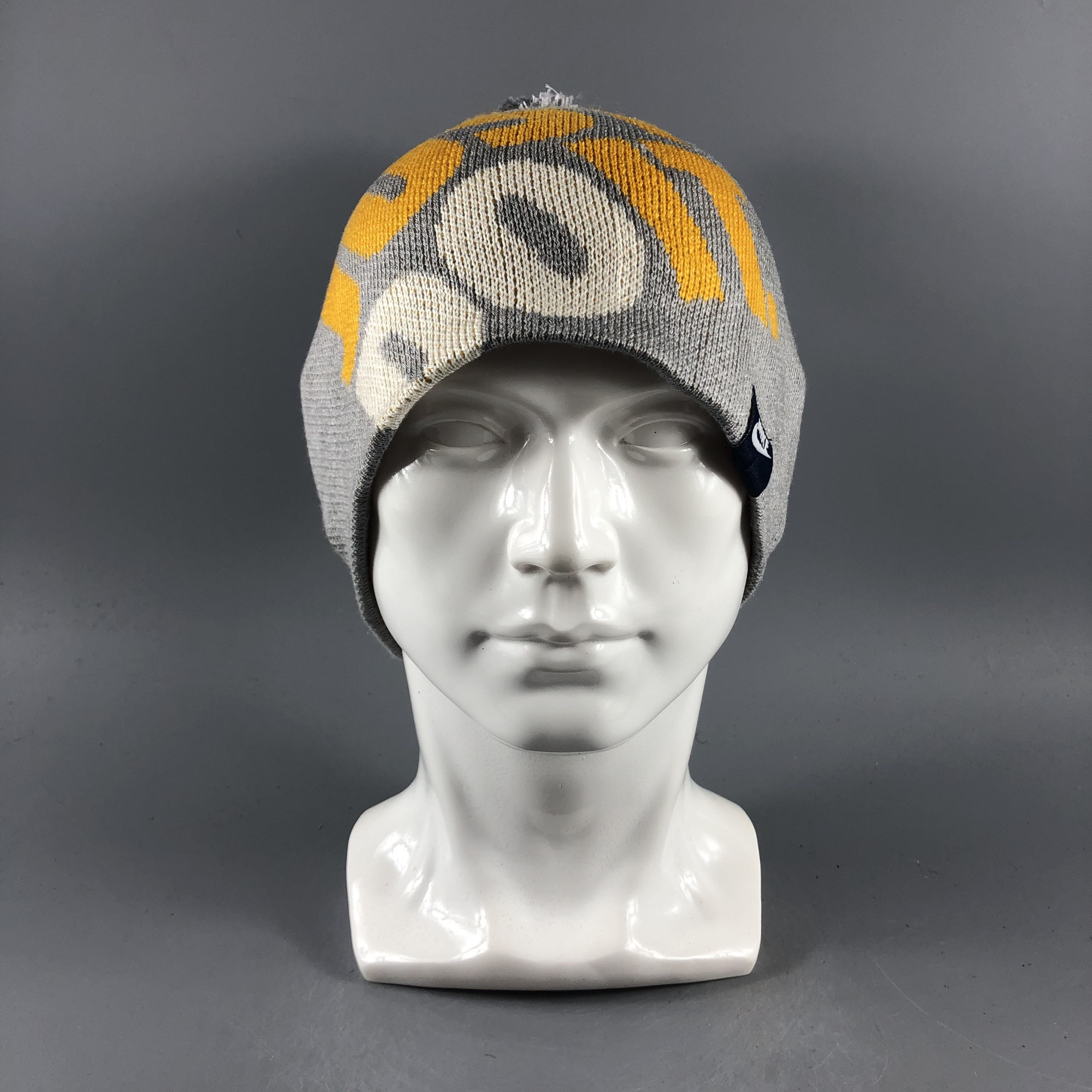 Nike × Vintage Nike Just Do It Beanie Snow Hat Snow Cap -D147 Size ONE SIZE - 2 Thumbnail