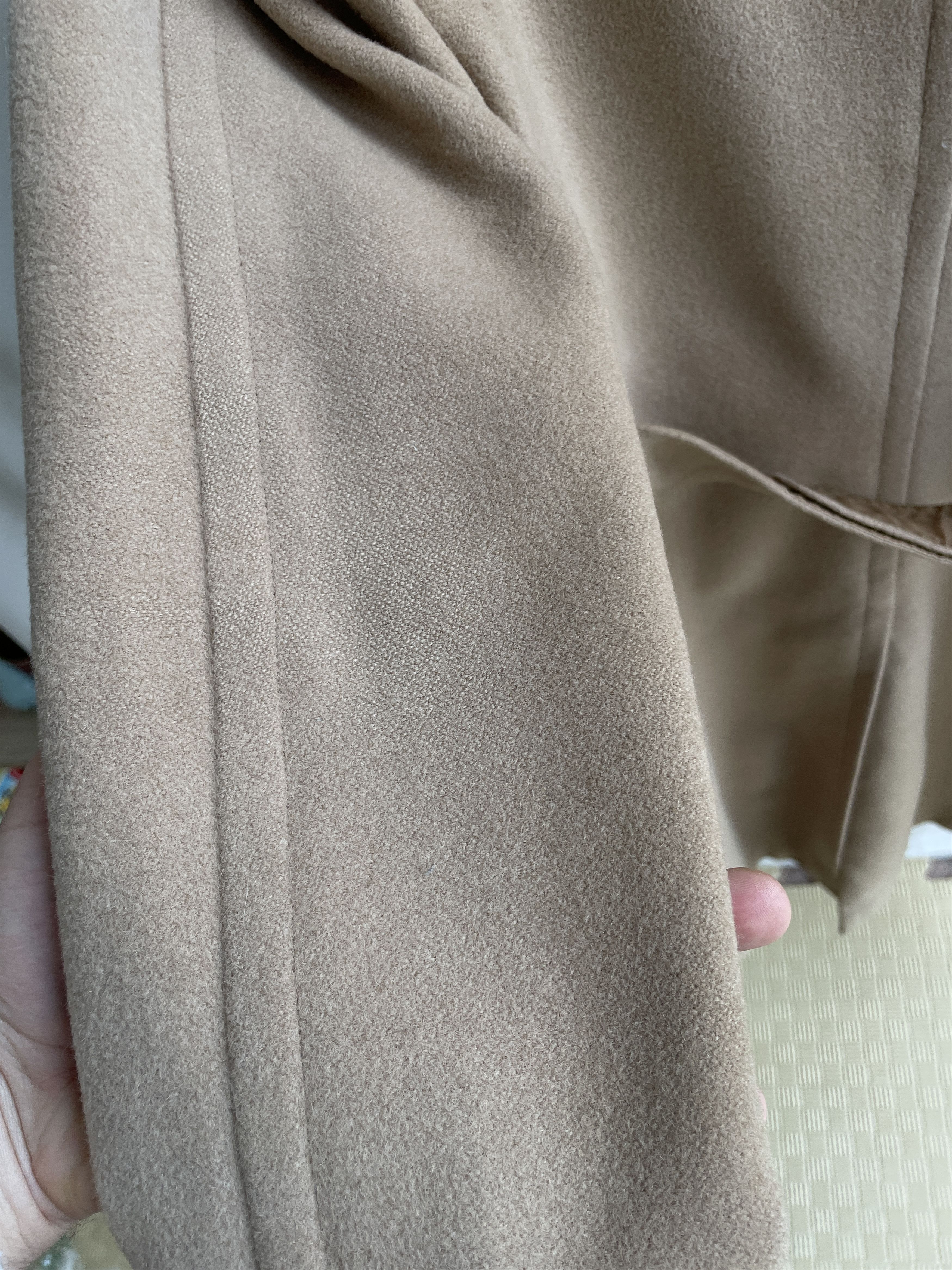 Polo Ralph Lauren Polo Ralph Lauren Womens Camel Hair Double Breasted Overcoat Size S / US 4 / IT 40 - 8 Thumbnail