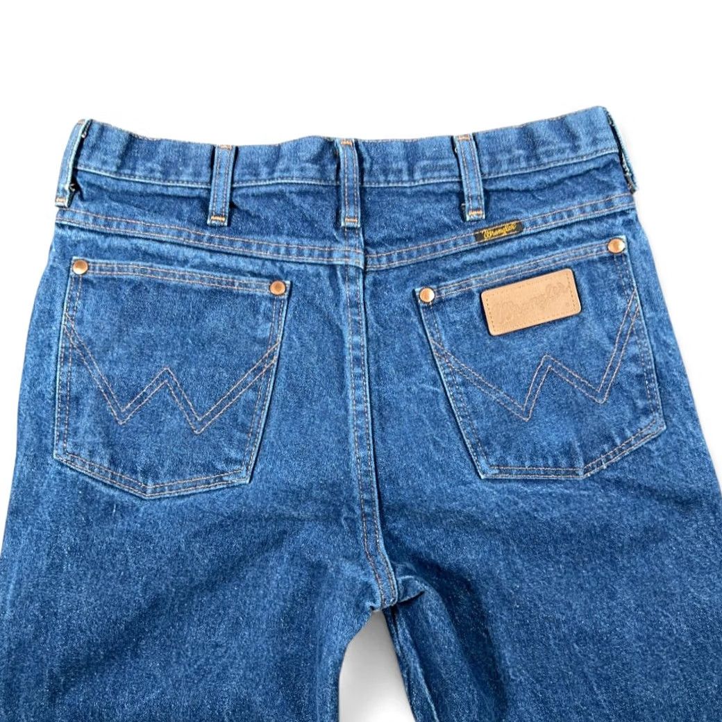 Wrangler VINTAGE Wrangler Jeans Mens 32x33 Blue Cowboy Cut Slim Fit USA Made Western 90s Size US 32 / EU 48 - 6 Thumbnail