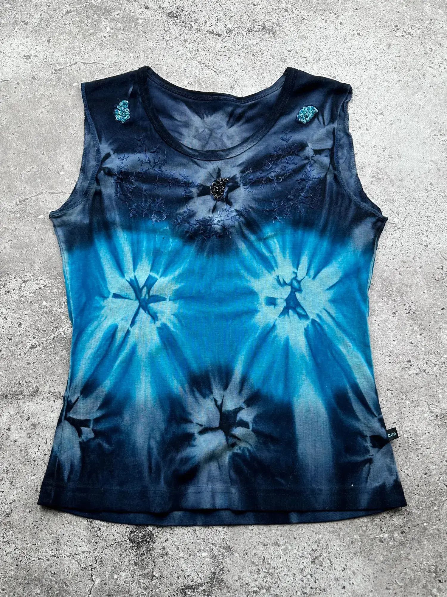 Japanese Brand Vintage Faded Tank Top C324(V544)(E8) Size M / US 6-8 / IT 42-44 - 1 Thumbnail