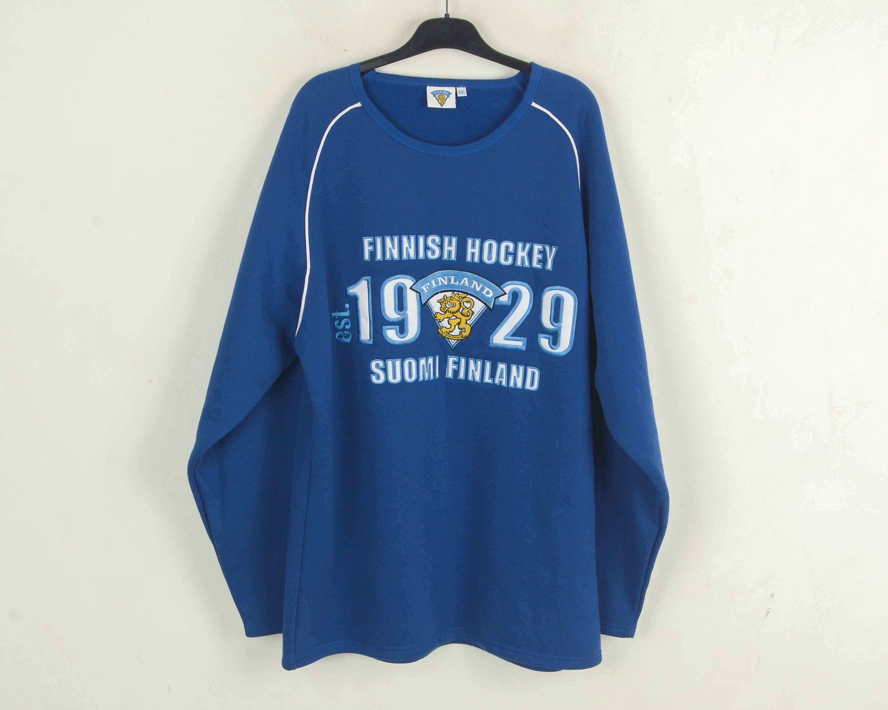 NHL Finnish Suomi Finland 1929 Men 2XL National Team Pullover Size US XXL / EU 58 / 5 - 1 Thumbnail