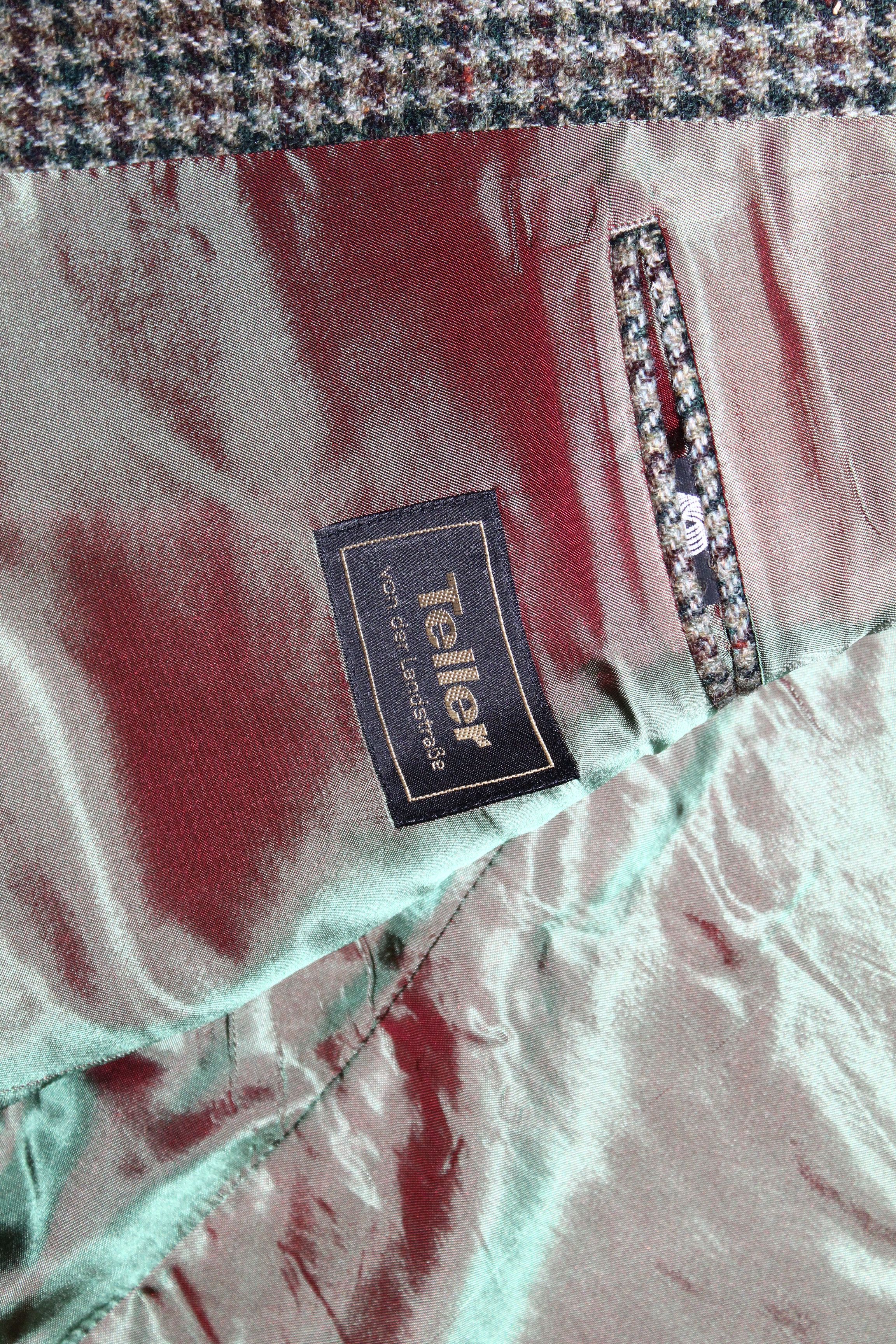 Harris Tweed VTG Harris Tweed x Konen x Teller Austria Handwoven Coat Size US XXL / EU 58 / 5 - 9 Thumbnail
