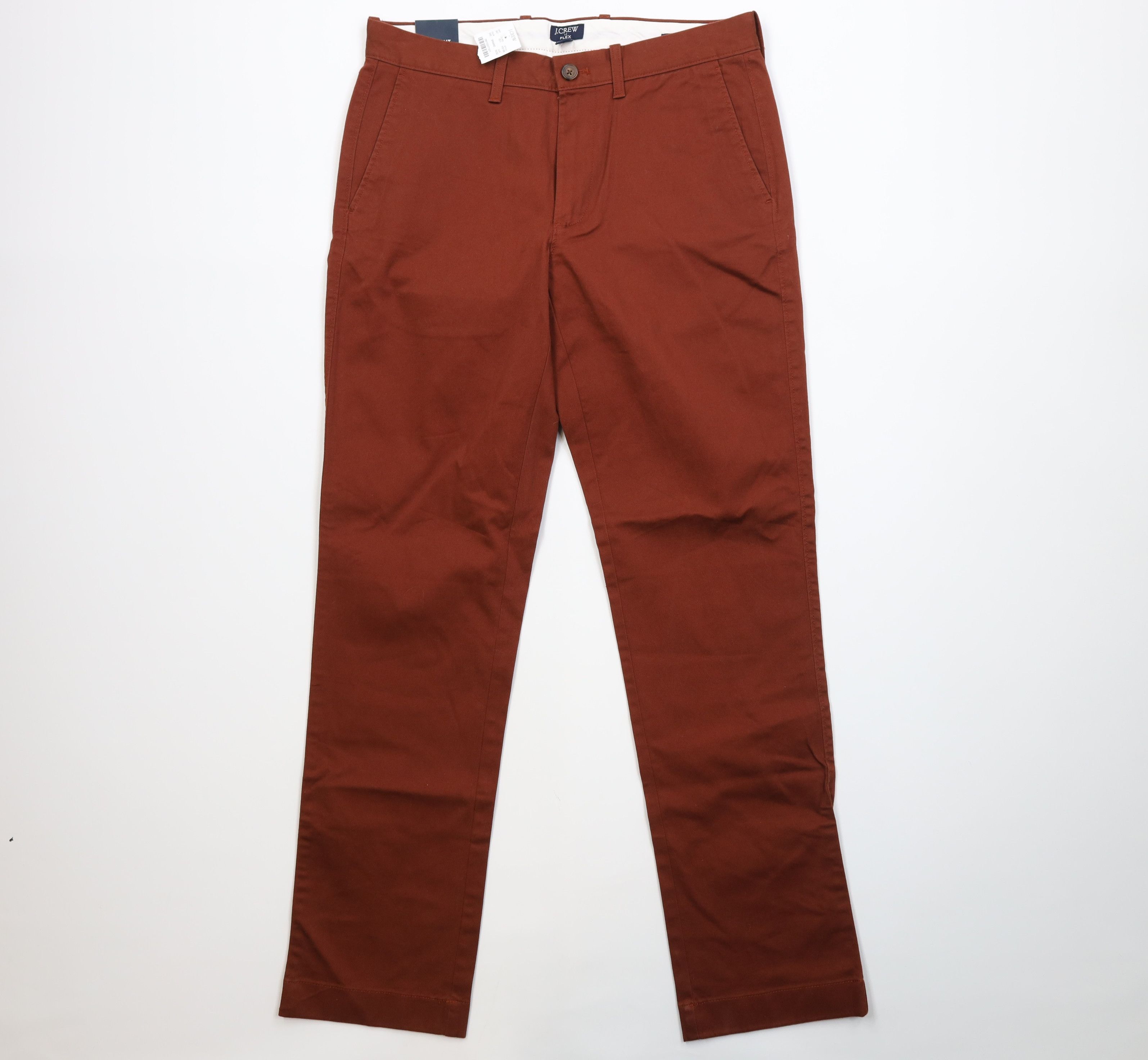 J.Crew New J Crew Straight Leg Chino Pants Trousers Copper Brown Size US 30 / EU 46 - 1 Thumbnail