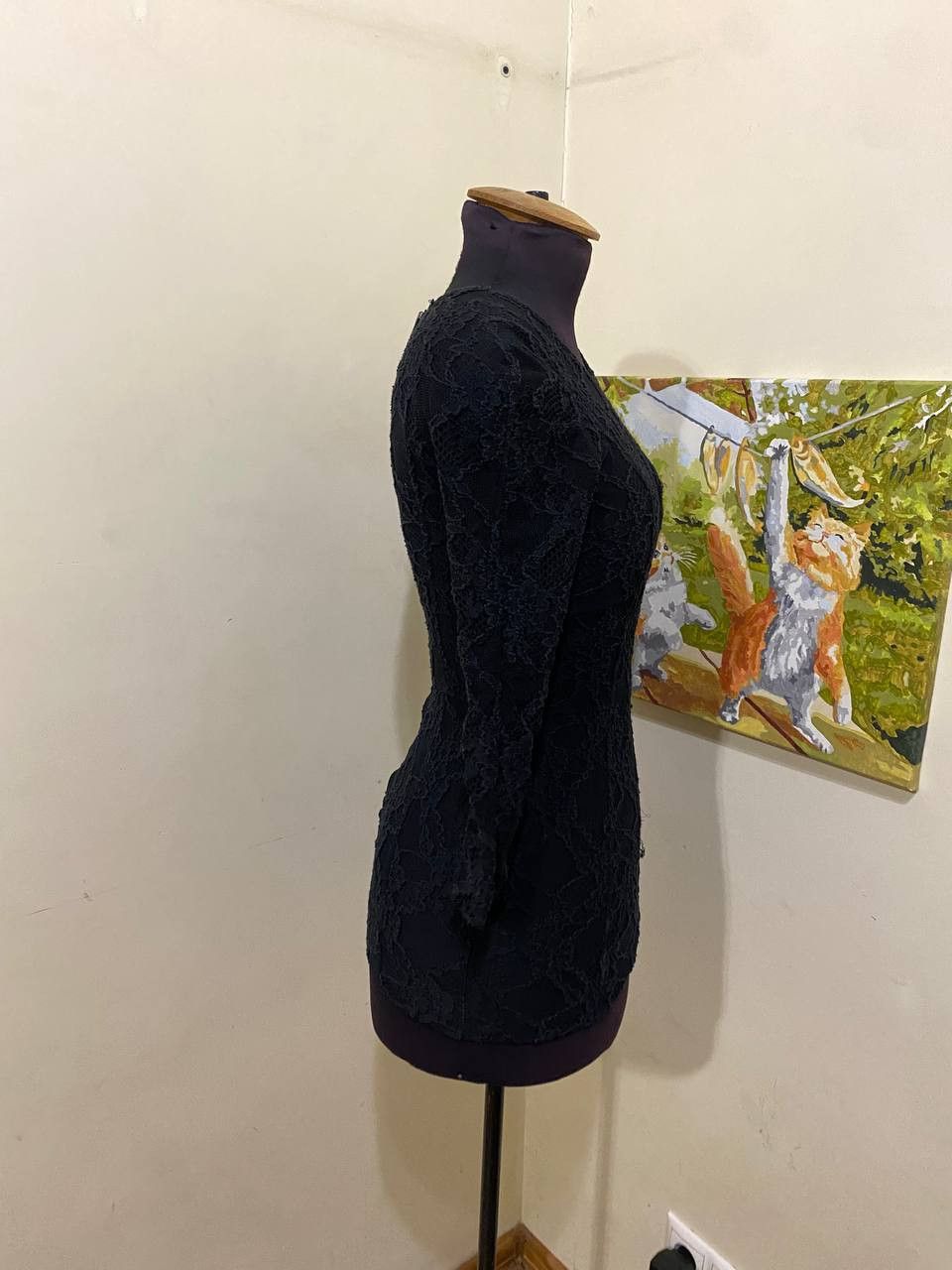 Burberry BURBERRY Sleeveless Knit Stretch Midi Length Fringe Hem Size XS / US 0-2 / IT 36-38 - 11 Thumbnail