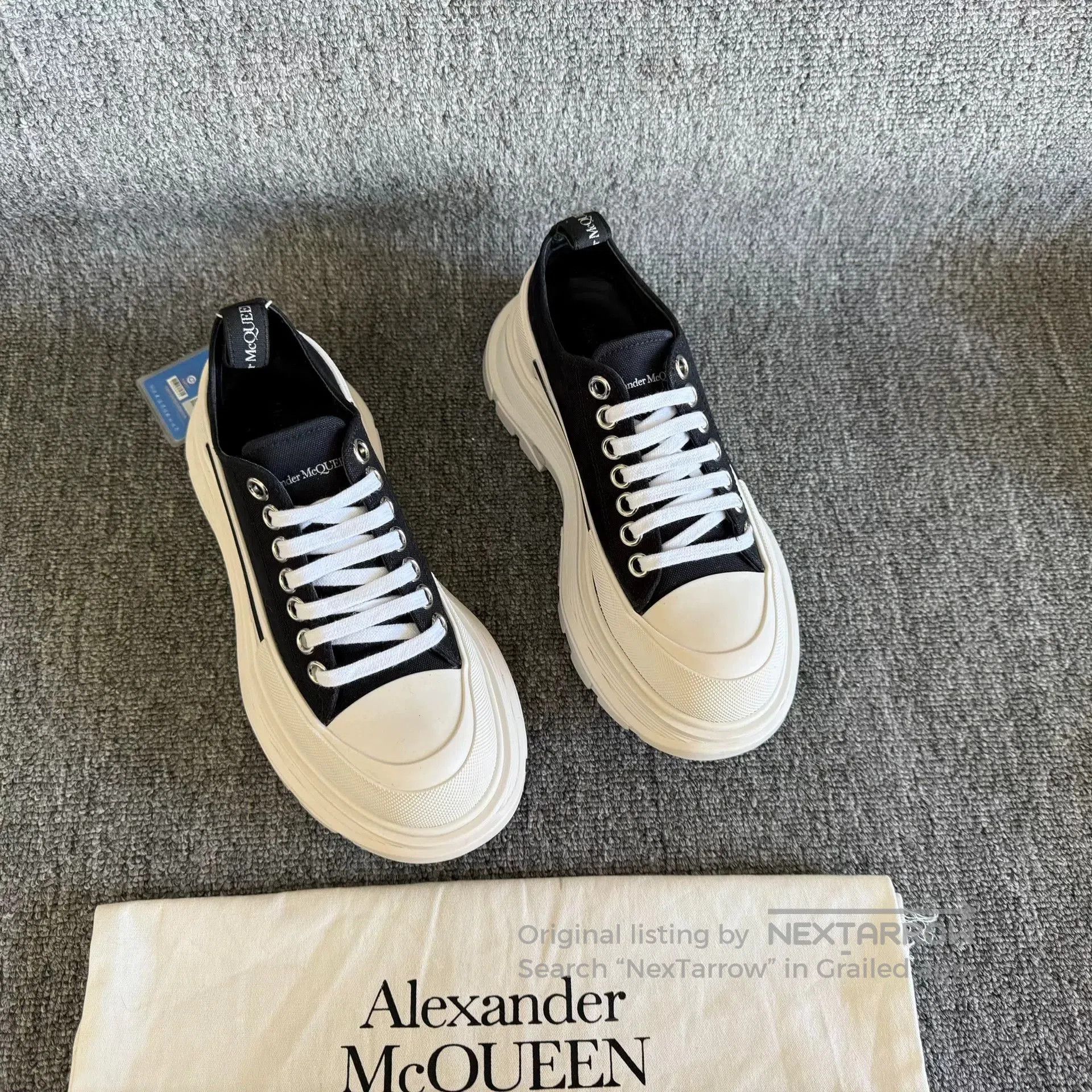 Alexander McQueen Alexander McQueen Platform Canvas Shoes. Size US 6 / IT 36 - 6 Thumbnail