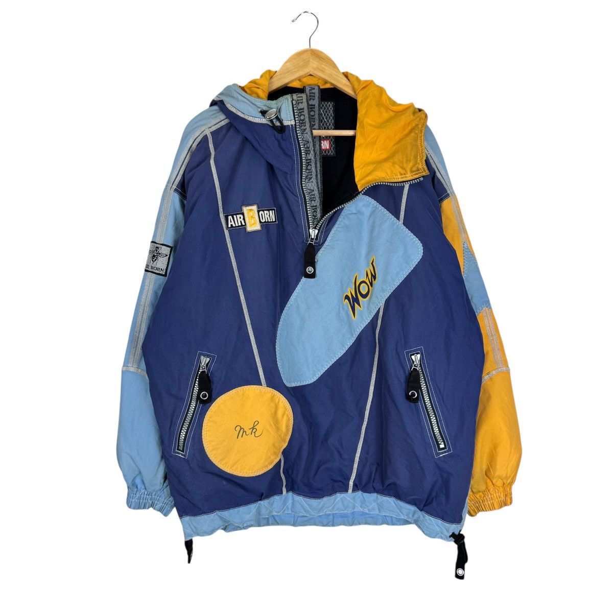 Japanese Brand 🌟AIRBORN HOODIE SKI ANORAK JACKET Size US L / EU 52-54 / 3 - 2 Thumbnail