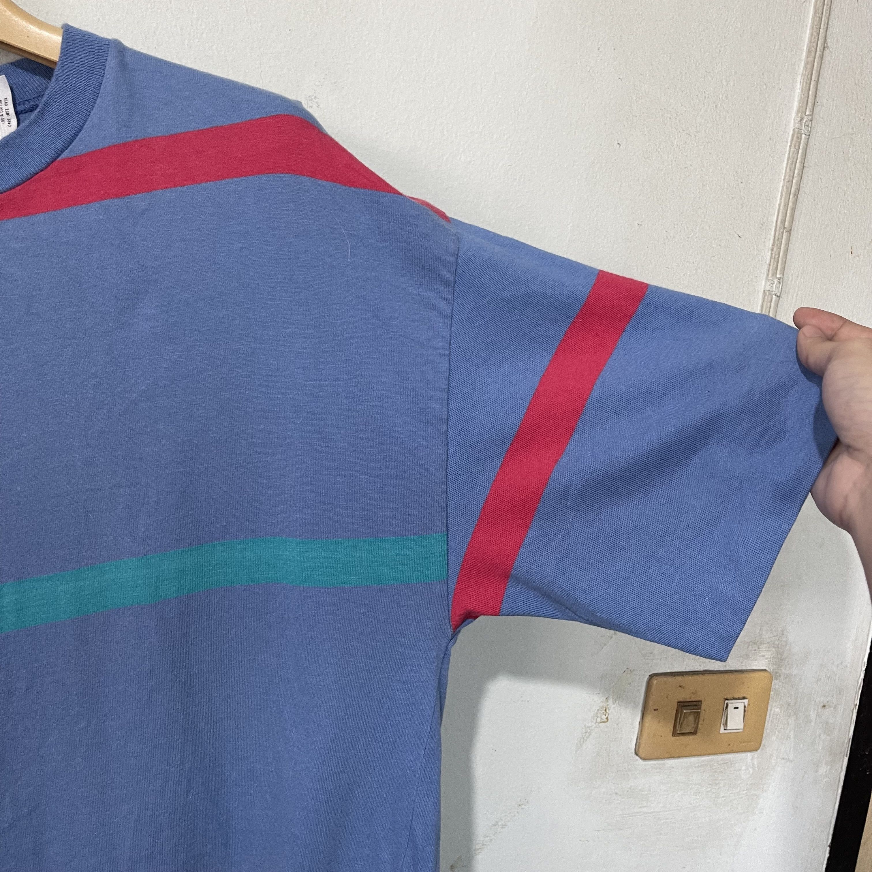 Vintage Vintage 90s Striped Shirt Size US S / EU 44-46 / 1 - 4 Thumbnail
