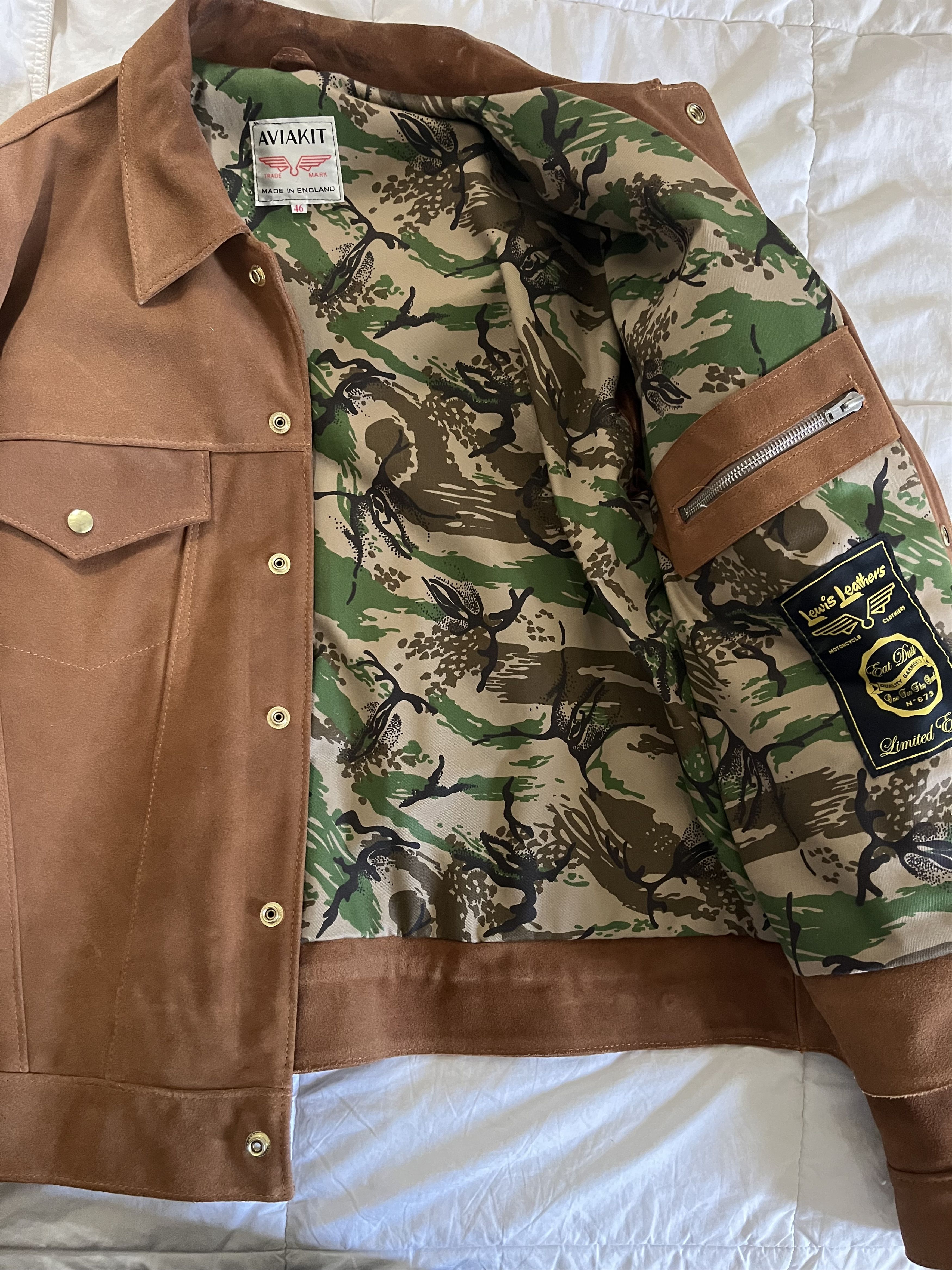 Eat Dust × Lewis Leathers Eat Dust x Lewis Leathers - LE 988 Western Type III Size US XL / EU 56 / 4 - 3 Thumbnail