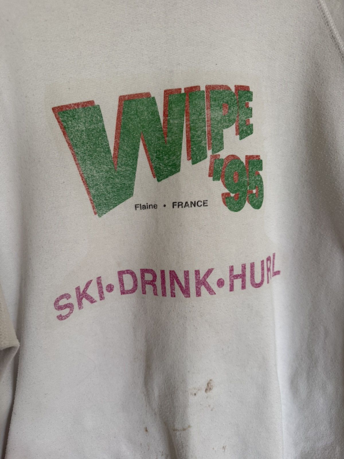 Vintage Vintage 1995 Marlboro white ski sweater archive grail Tour Size US XL / EU 56 / 4 - 8 Thumbnail