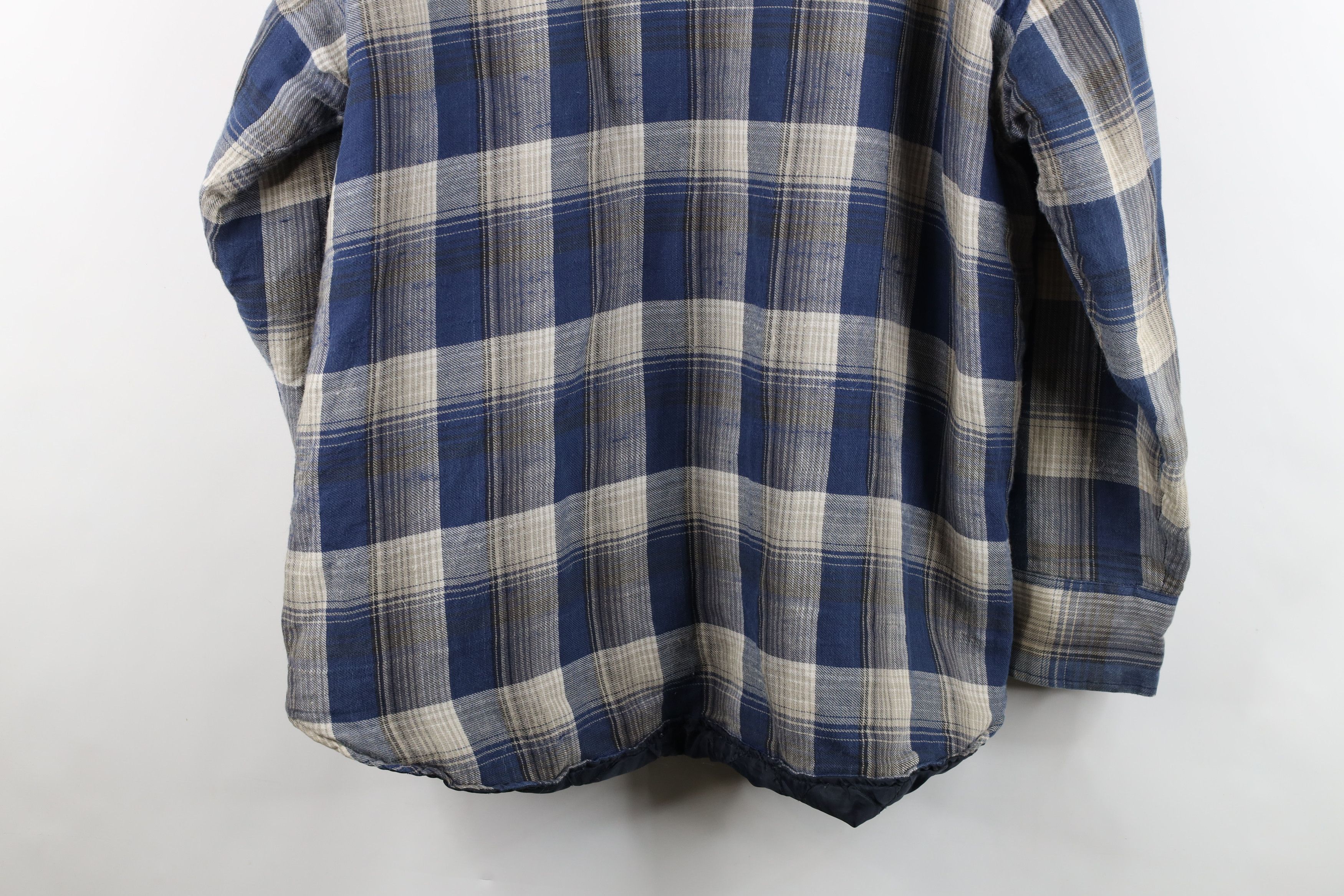Vintage Vintage 90s Y2K Streetwear Button Shirt Jacket Jac Shirt Size US XXL / EU 58 / 5 - 14 Thumbnail