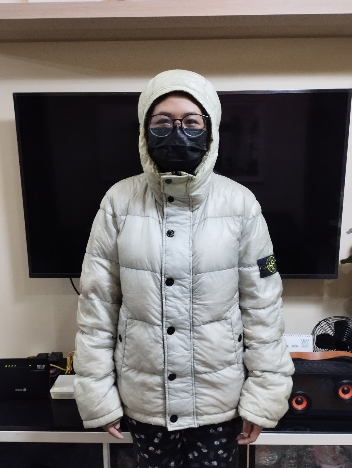 Stone Island STONE ISLAND GARMENT DYED DOWN 26 GR X SQM-N Puffer Jacket Size US S / EU 44-46 / 1 - 19 Thumbnail