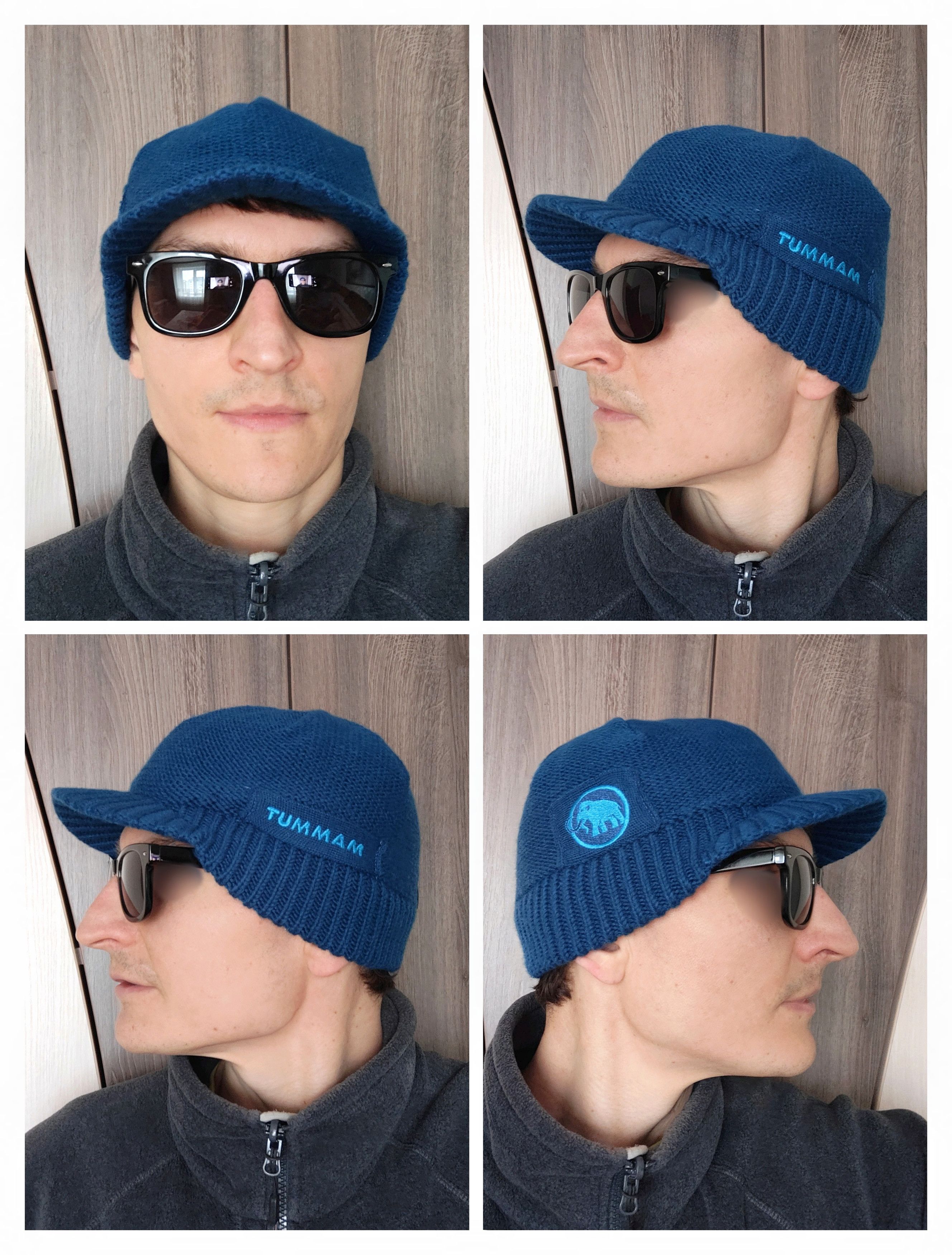 Mammut Vintage Mammut Visor Beanie Knitted Hat Jeep Cap Peaked Hat Size ONE SIZE - 3 Thumbnail