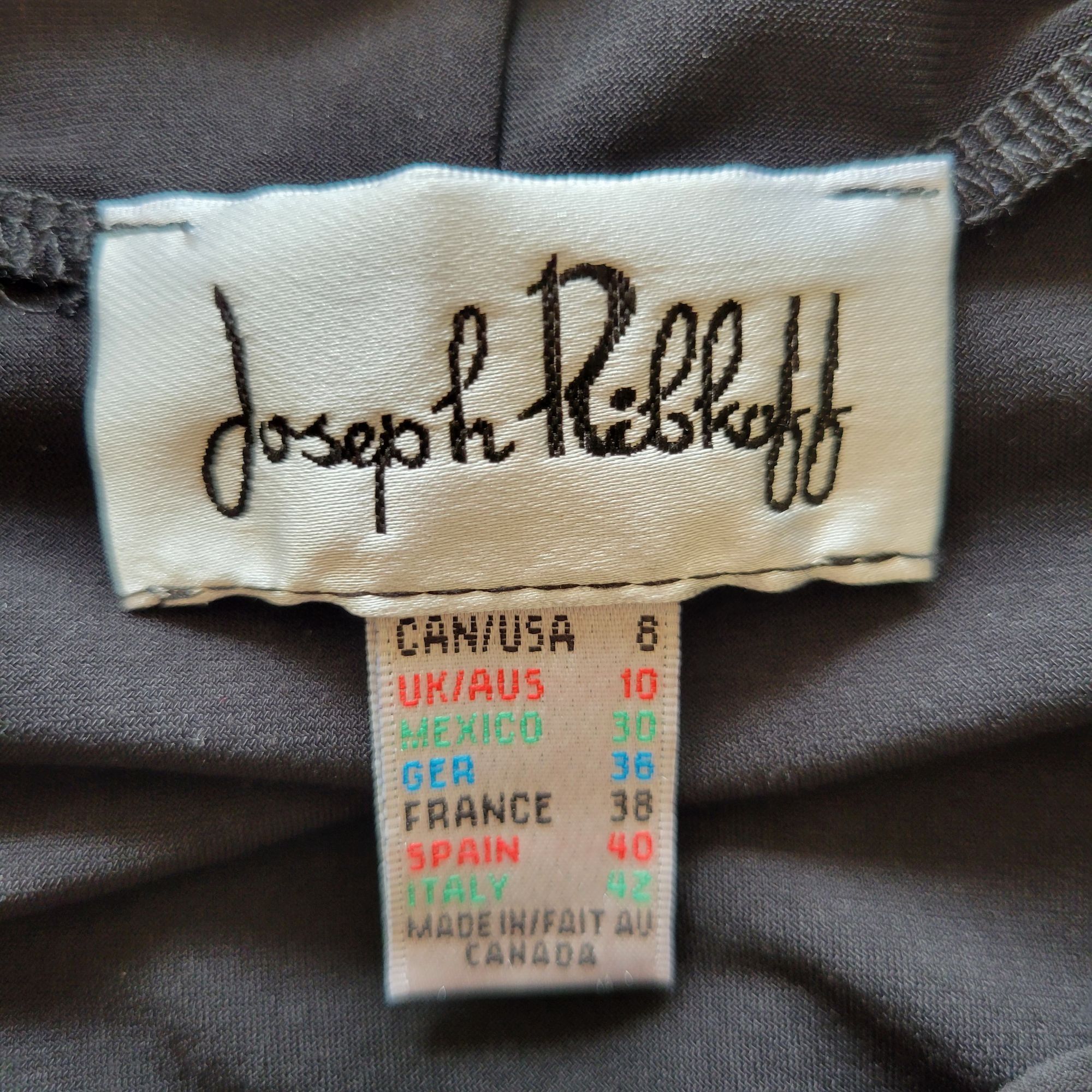 Joseph Ribkoff Joseph Ribkoff 8 Black Cowl Neck Shawl Ruched Tunic Top Stre Size M / US 6-8 / IT 42-44 - 3 Thumbnail