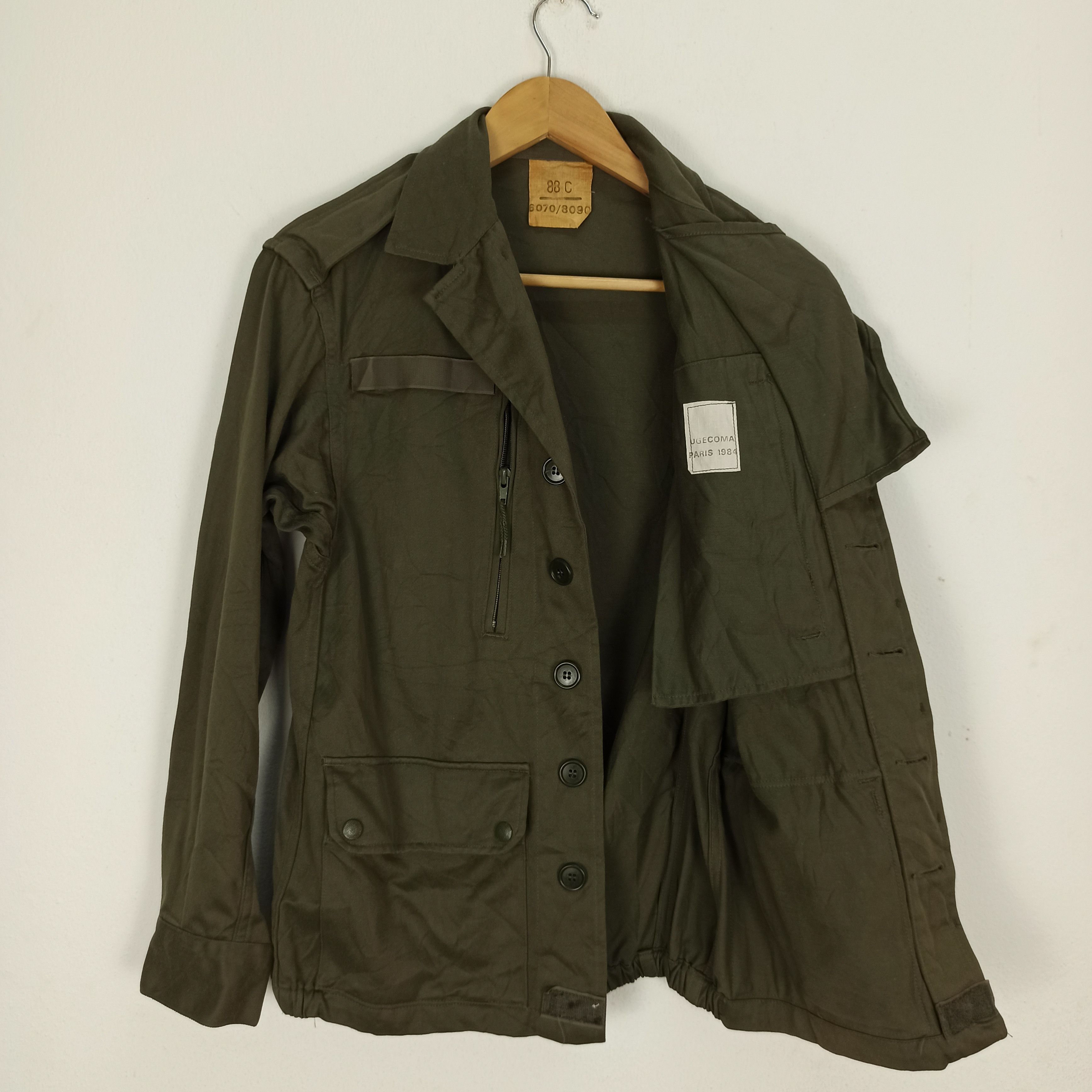 Vintage Rare Ugecoma paris 1984 field jacket army Size US M / EU 48-50 / 2 - 5 Thumbnail