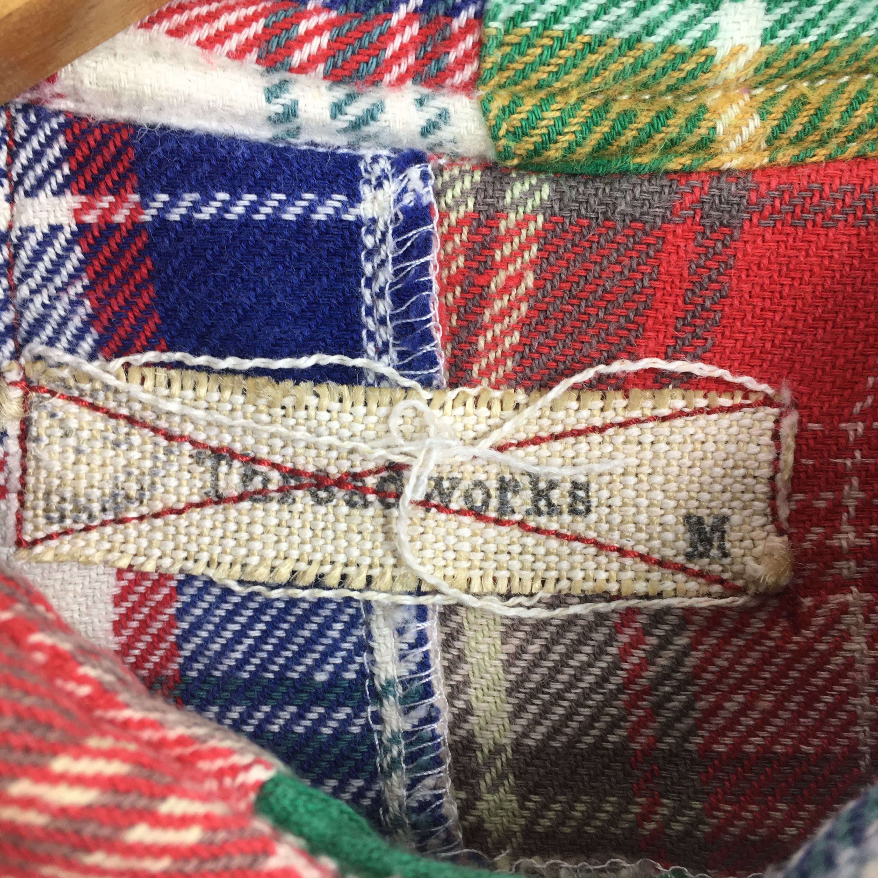 Flannel × Vintage Vintage Patchwork Tartan Flannel Shirt Medium Size US M / EU 48-50 / 2 - 4 Thumbnail