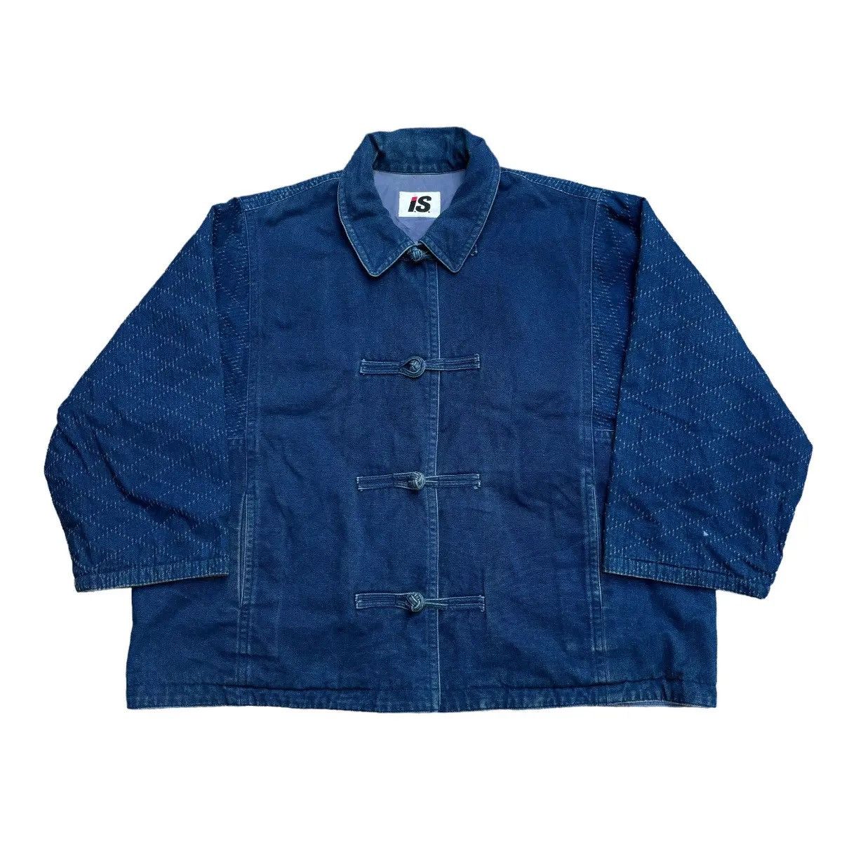 Issey Miyake Vintage Issey Miyake Sashiko Reversible Denim Jacket Size US M / EU 48-50 / 2 - 3 Thumbnail