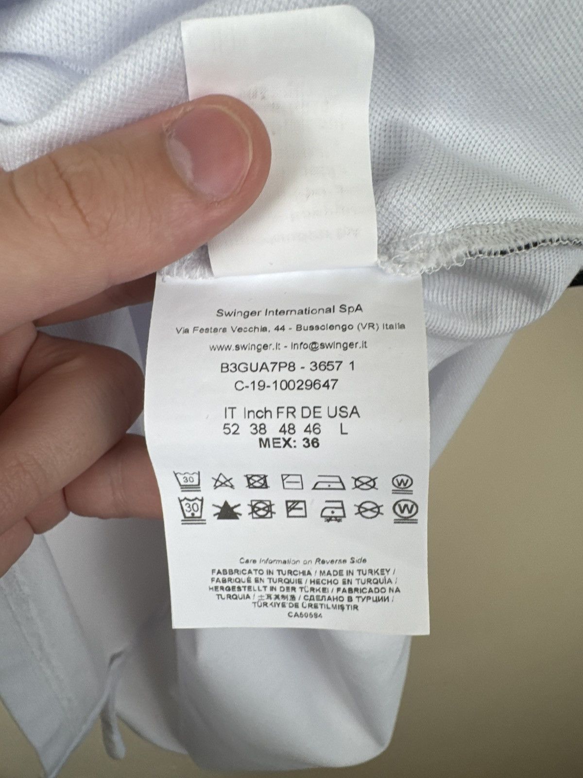 Versace Jeans Couture Versace Jeans Couture T shirt Men’s L White Luxury Casual Size US L / EU 52-54 / 3 - 17 Thumbnail