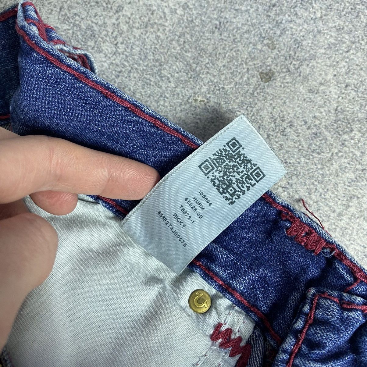 True Religion Vintage Y2K True Religion Jeans Baggy Skater Size US 34 / EU 50 - 12 Thumbnail