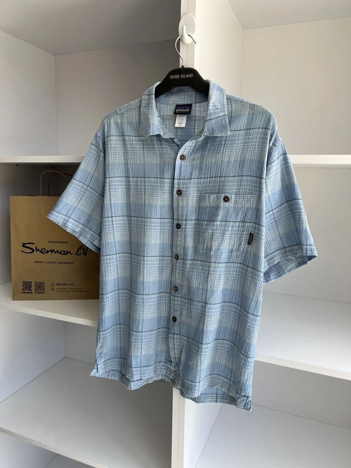 Patagonia × Vintage Vintage Patagonia Short sleeve Button Up Shirt Size US M / EU 48-50 / 2 - 3 Thumbnail