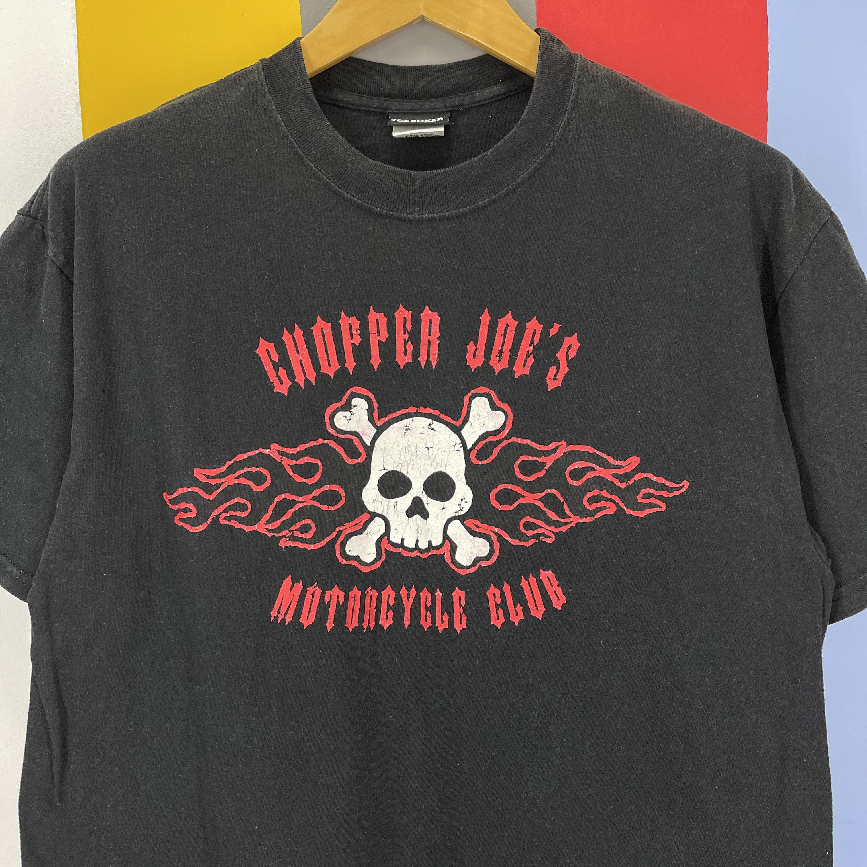 Joe Boxer CHOPPER'S JOE MOTORCYCLE CLUB Crew Neck T Shirt #1303/AS Size US L / EU 52-54 / 3 - 2 Thumbnail