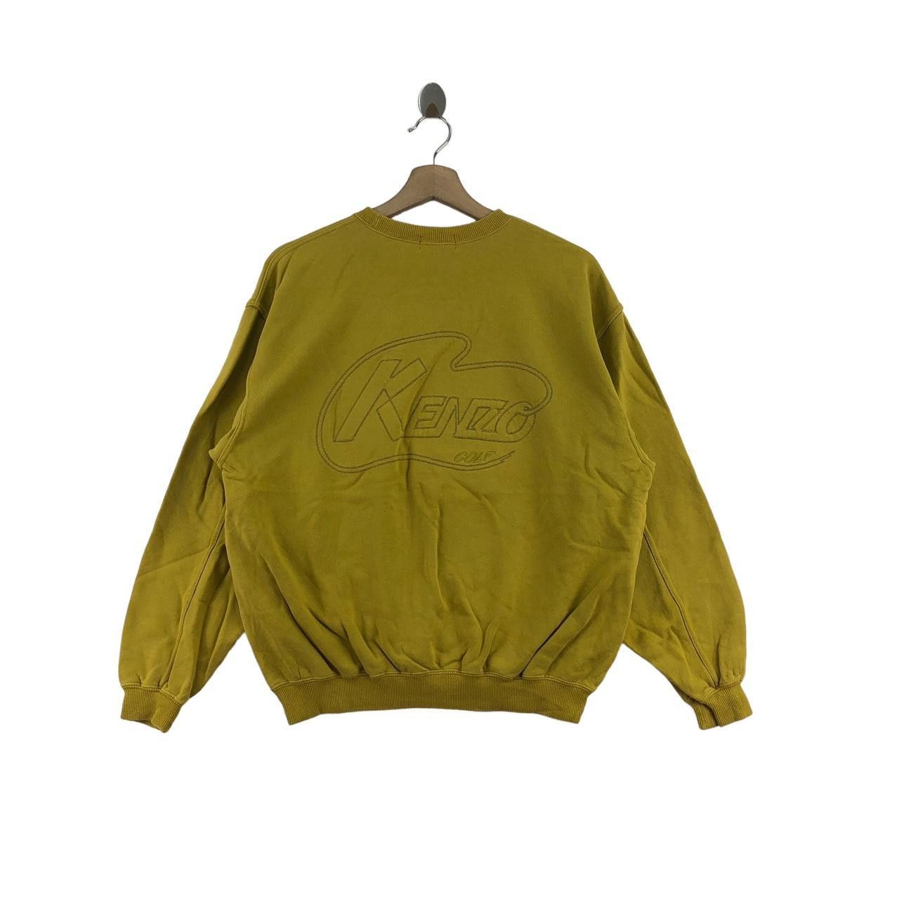 Kenzo Vintage KENZO PARIS GOLF Embroidered Sweatshirt Pullover Size M / US 6-8 / IT 42-44 - 1 Thumbnail