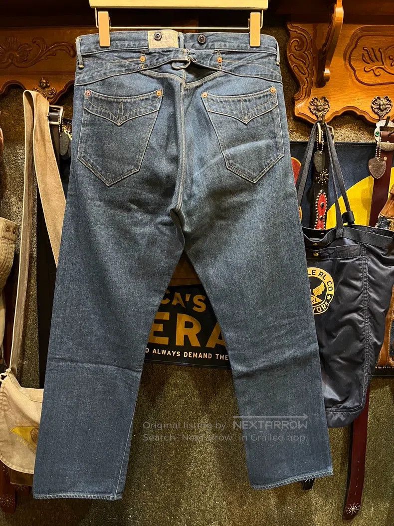RRL Ralph Lauren RRL Ralph Lauren Rare and out of print old jeans with smil Size US 32 / EU 48 - 2 Thumbnail