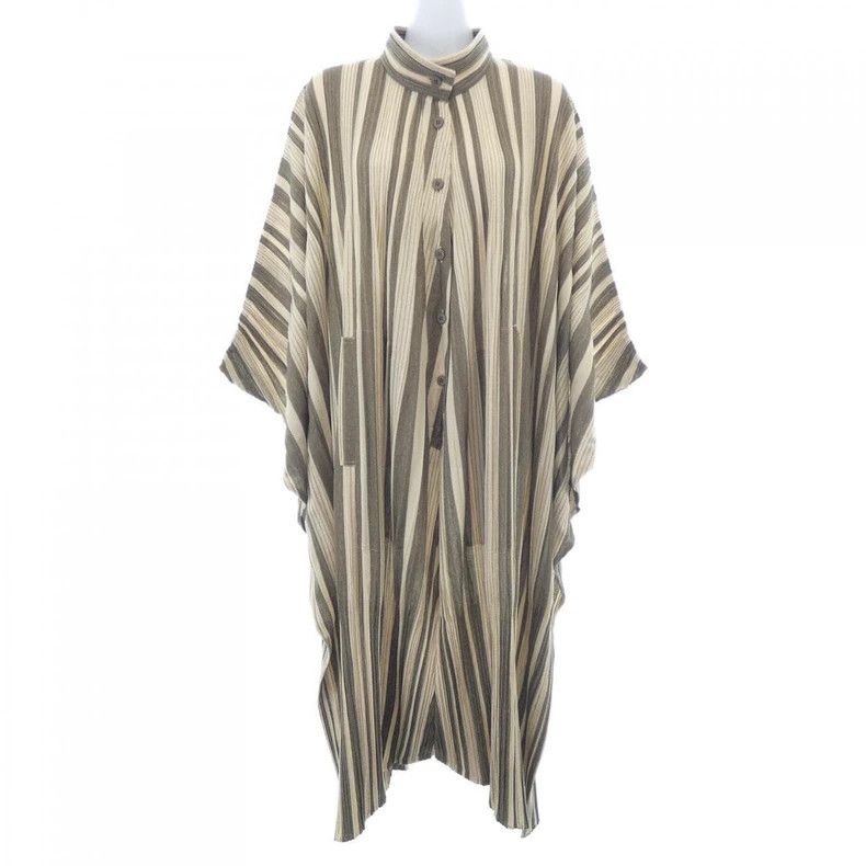 Issey Miyake Issey Miyake Striped long cardigan Size L / US 10 / IT 46 - 1 Thumbnail