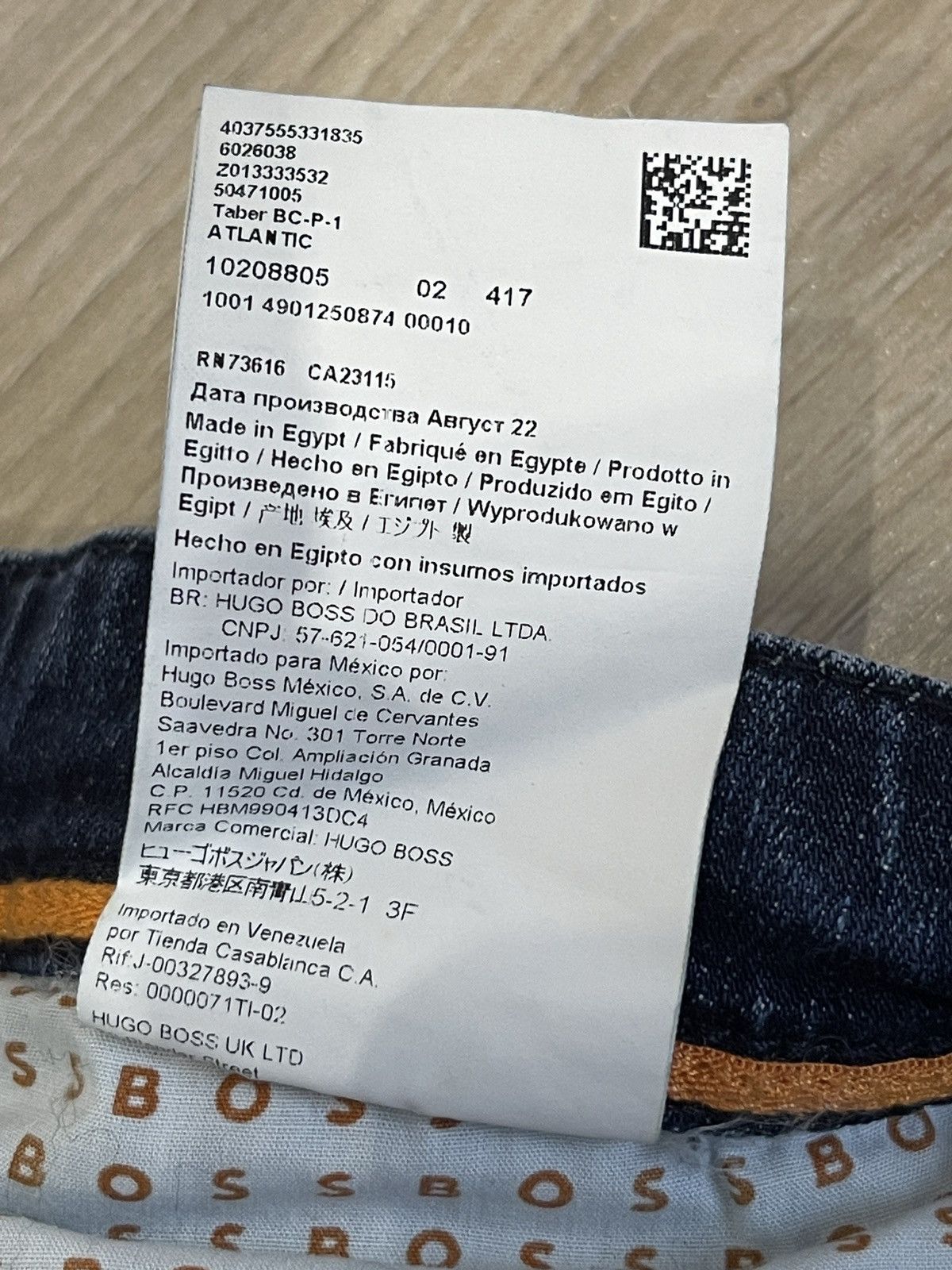 Hugo Boss Vintage Hugo boss men’s jeans blue denim pants 32/34 Size US 32 / EU 48 - 11 Thumbnail