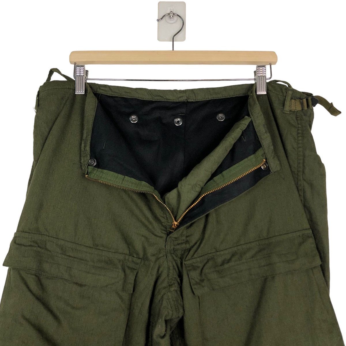 Buzz Rickson's 🔥Vintage Suit Chemical Protective Cargo Pants Military Size US 38 / EU 54 - 10 Thumbnail