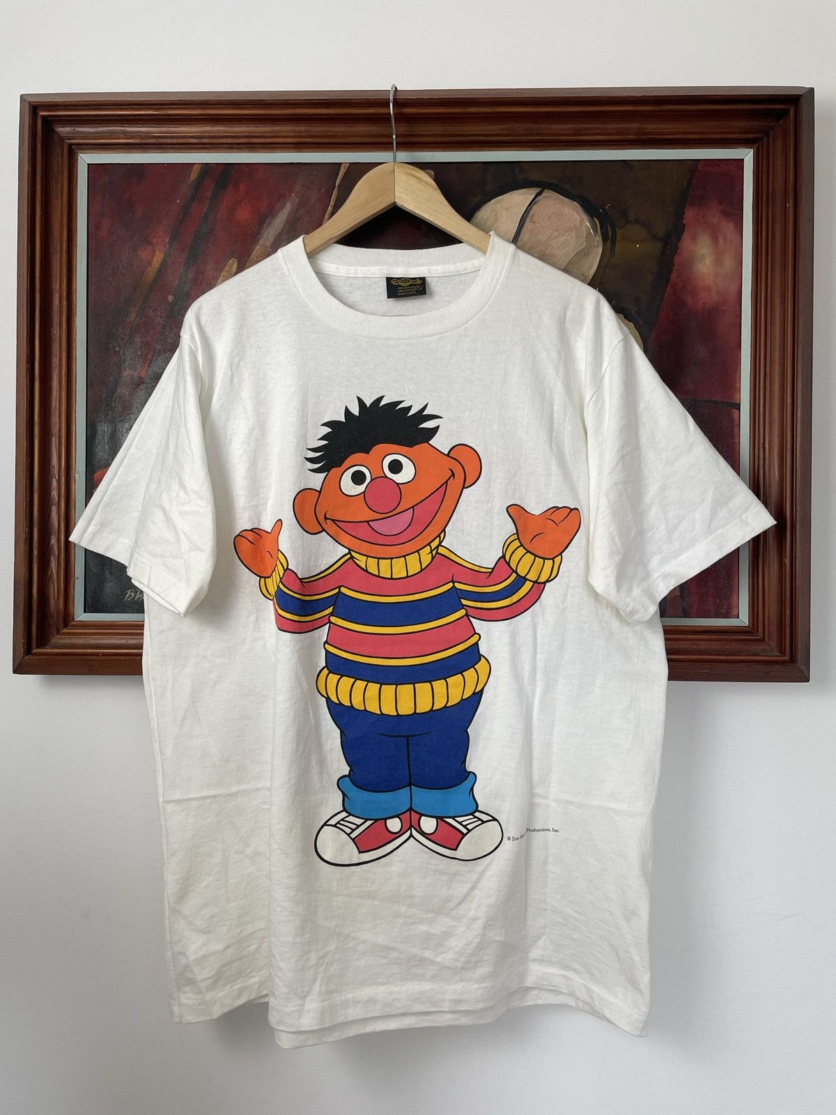Vintage 90s Elmo Sesame Street T-shirt (Wallace and Gromit)