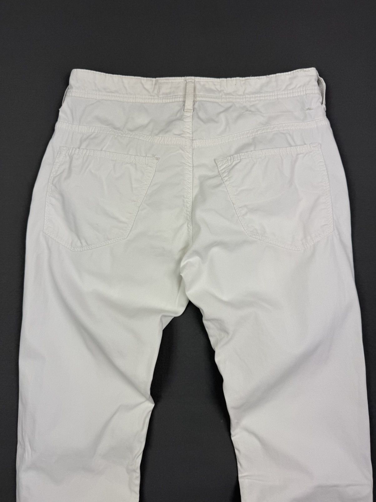 Jacob Cohen Jacob Cohen Style 613 White Comf Pants Made in Italy Size US 32 / EU 48 - 18 Thumbnail