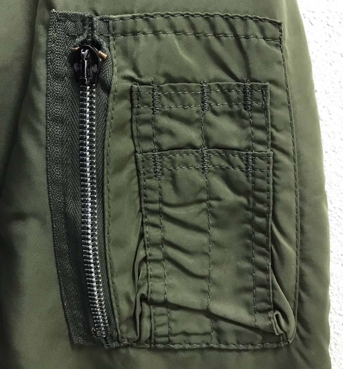 Alpha Industries × Vintage Vintage Alpha Industries Made In Usa Jacket Size US L / EU 52-54 / 3 - 7 Thumbnail