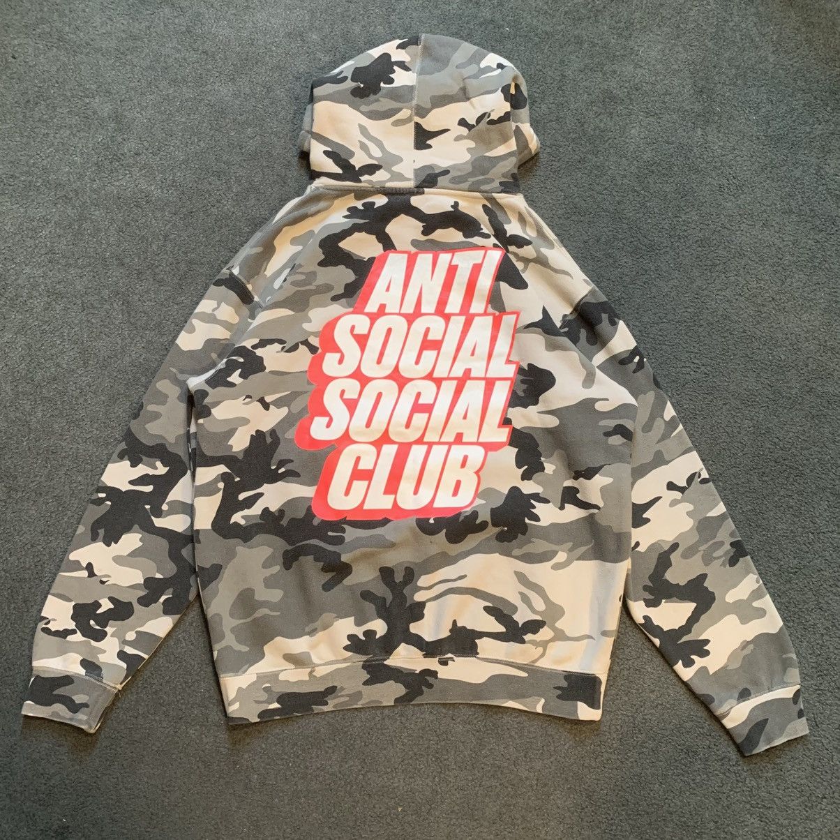 Anti Social Social Club ANTI SOCIAL SOCIAL CLUB SIBERIA CAMOU HOODIE Size US M / EU 48-50 / 2 - 5 Thumbnail