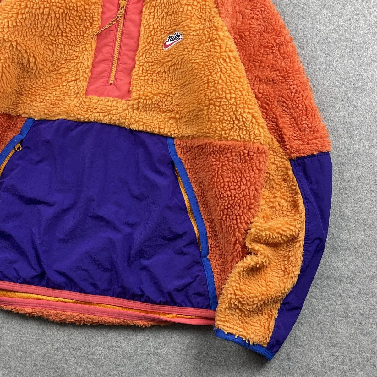 Nike Nike Sportswear Half-Zip Sherpa Hoodie Size US L / EU 52-54 / 3 - 7 Thumbnail