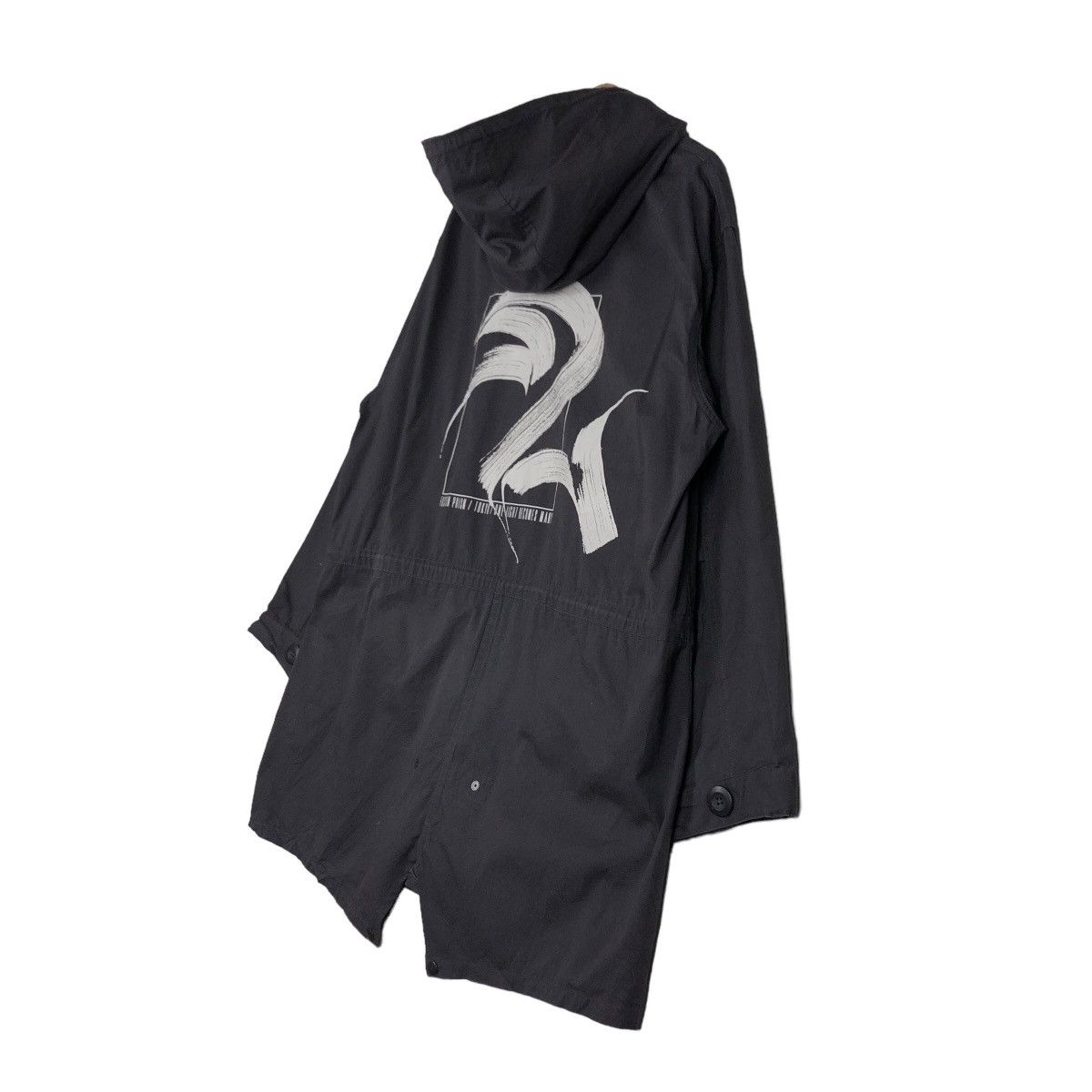 Cartoon Network Vintage Fish Tail Parka Jacket Big Logo GU Japan Art Design Size US L / EU 52-54 / 3 - 11 Thumbnail