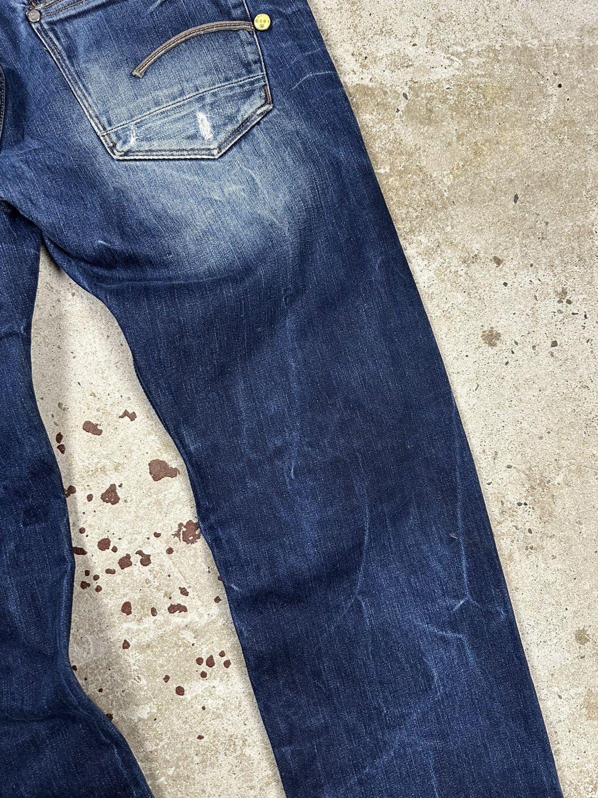 G-Star Vintage Y2K G Star Raw Attacc Low Straight Denim Jeans Size US 33 - 13 Thumbnail