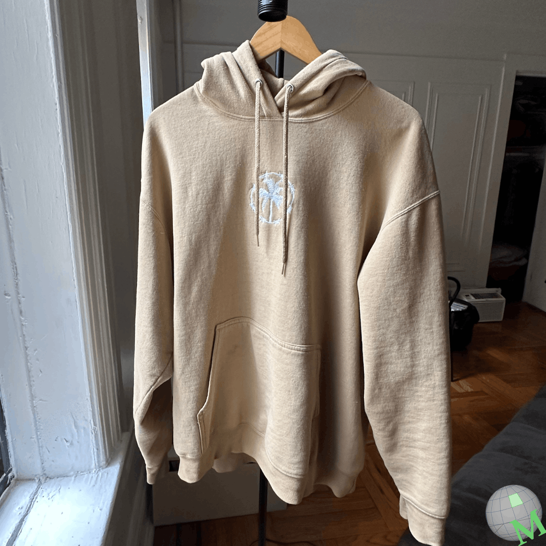 image of Invt Hooded Sweatshirt Beige, Men's (Size Large)