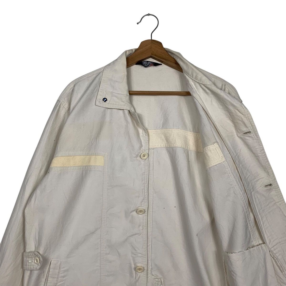 Big John Vintage 80’s BIG-JOHN For Men Work Shirt Jacket #2789-C126 Size US L / EU 52-54 / 3 - 9 Thumbnail