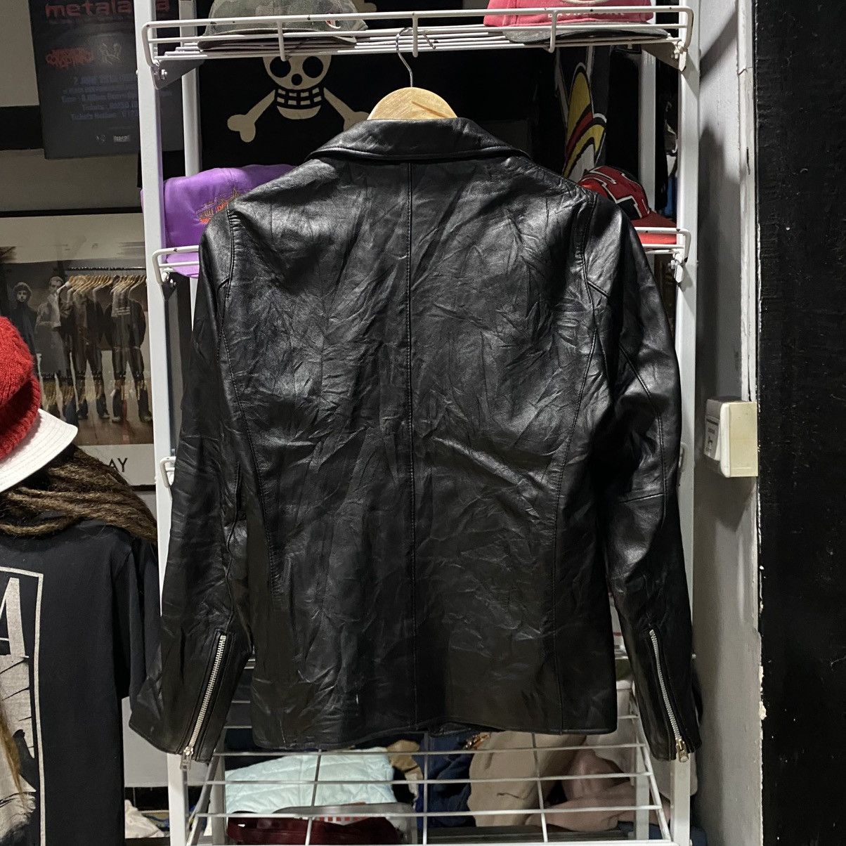 GOSTAR DE FUGA Fuga multi zipper rider leather jacket vkei style Size US S / EU 44-46 / 1 - 2 Thumbnail